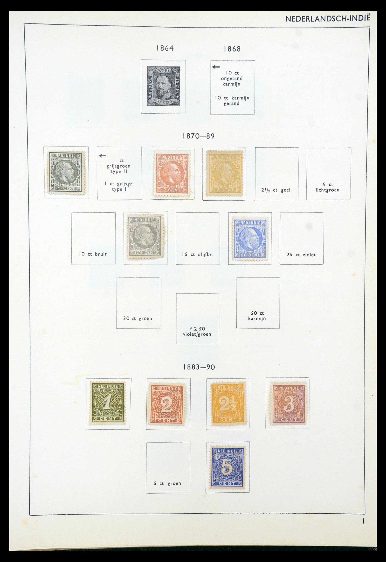 35816 048 - Stamp Collection 35816 Netherlands and Colonies 1852-1953.