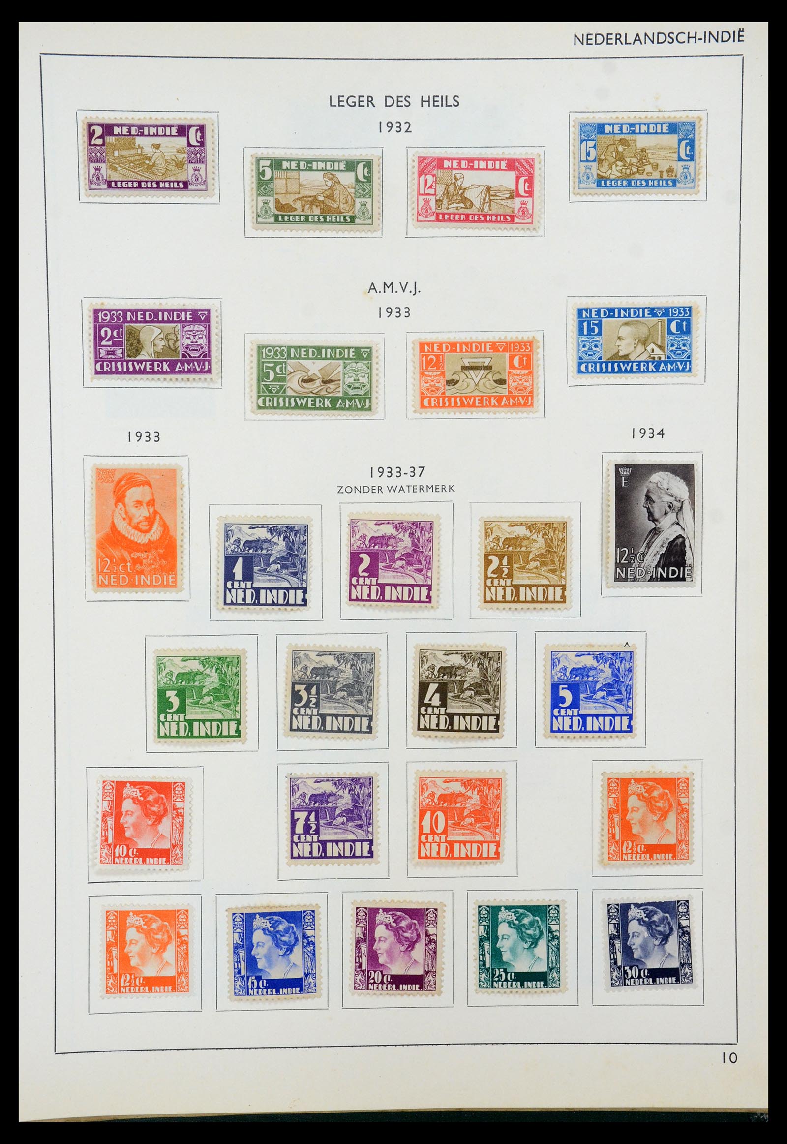 35816 057 - Stamp Collection 35816 Netherlands and Colonies 1852-1953.
