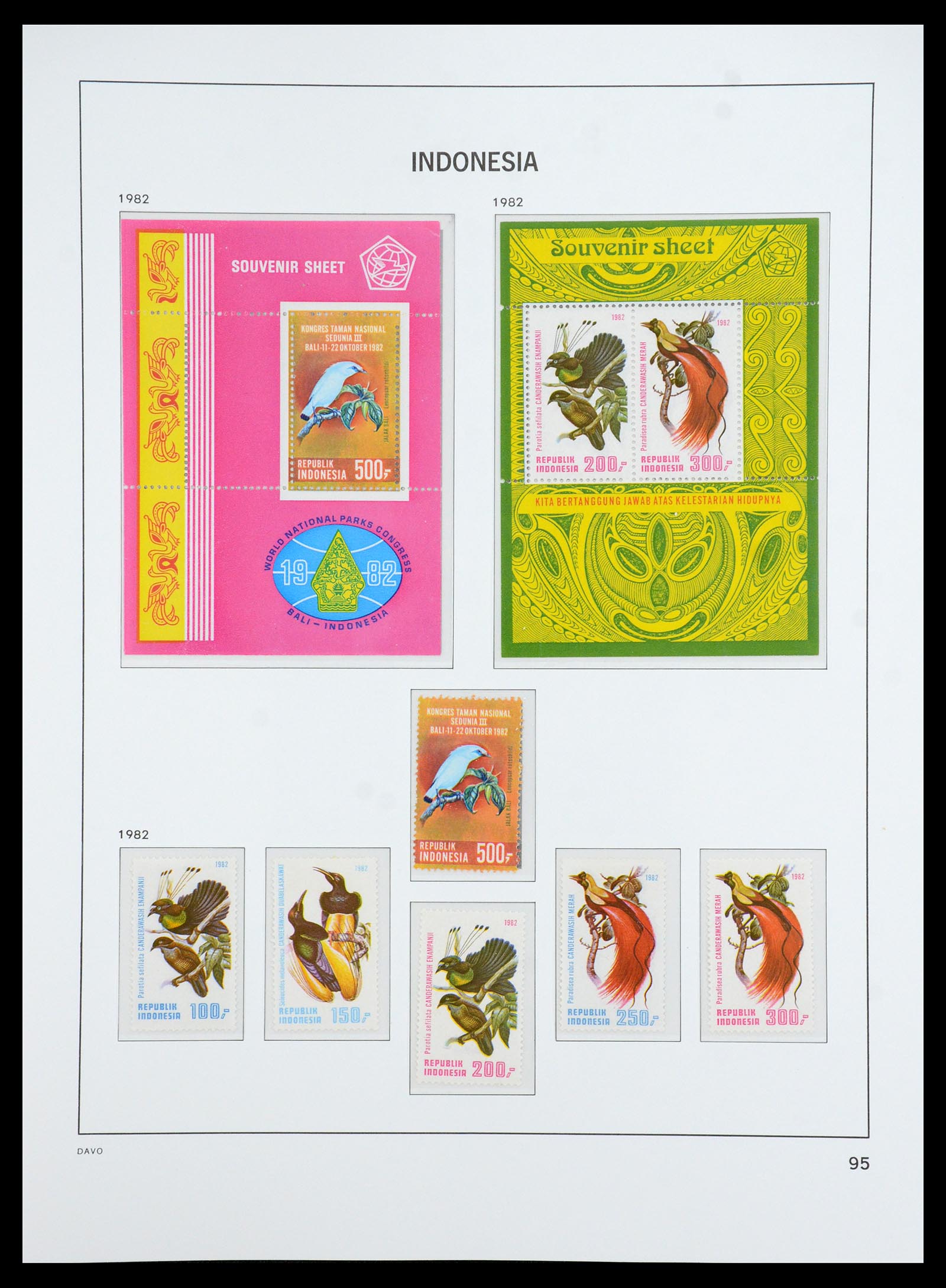 35820 051 - Postzegelverzameling 35820 Indonesië 1970-2020.