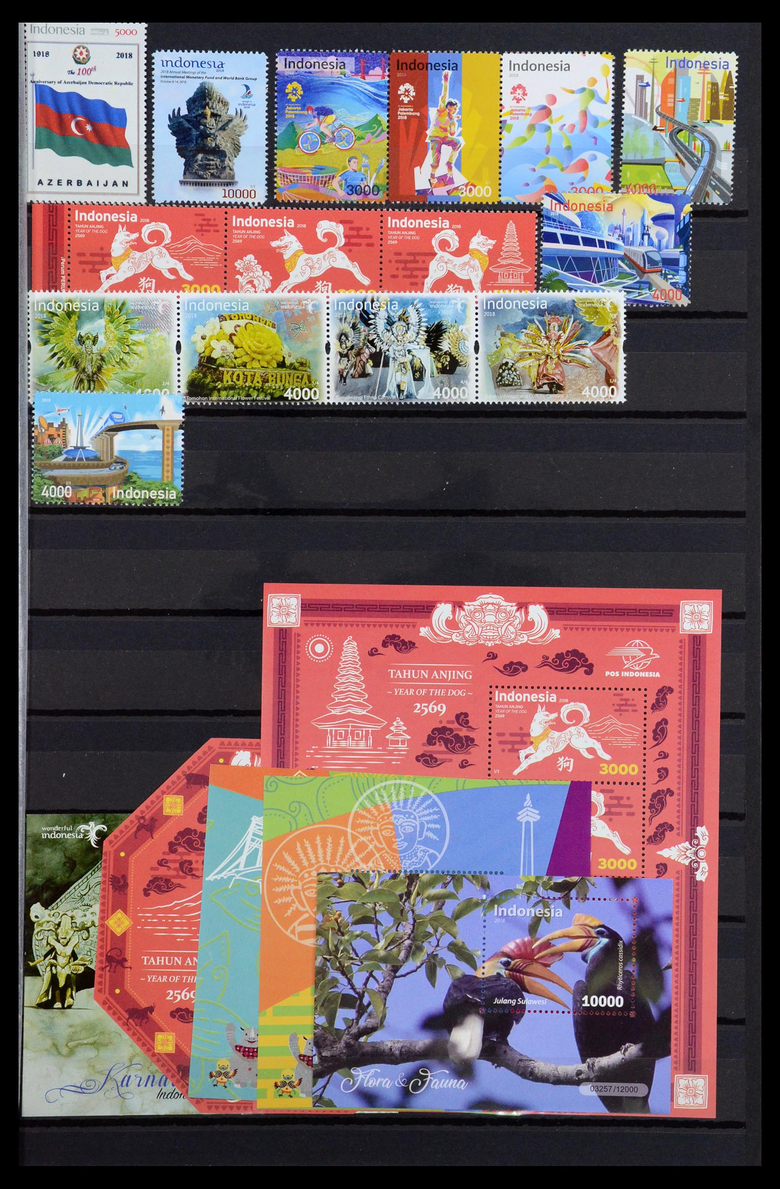 35820 305 - Postzegelverzameling 35820 Indonesië 1970-2020.