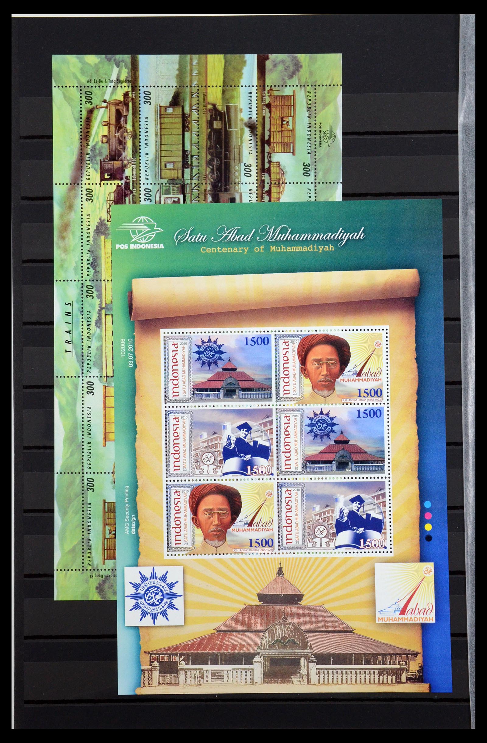 35820 316 - Postzegelverzameling 35820 Indonesië 1970-2020.