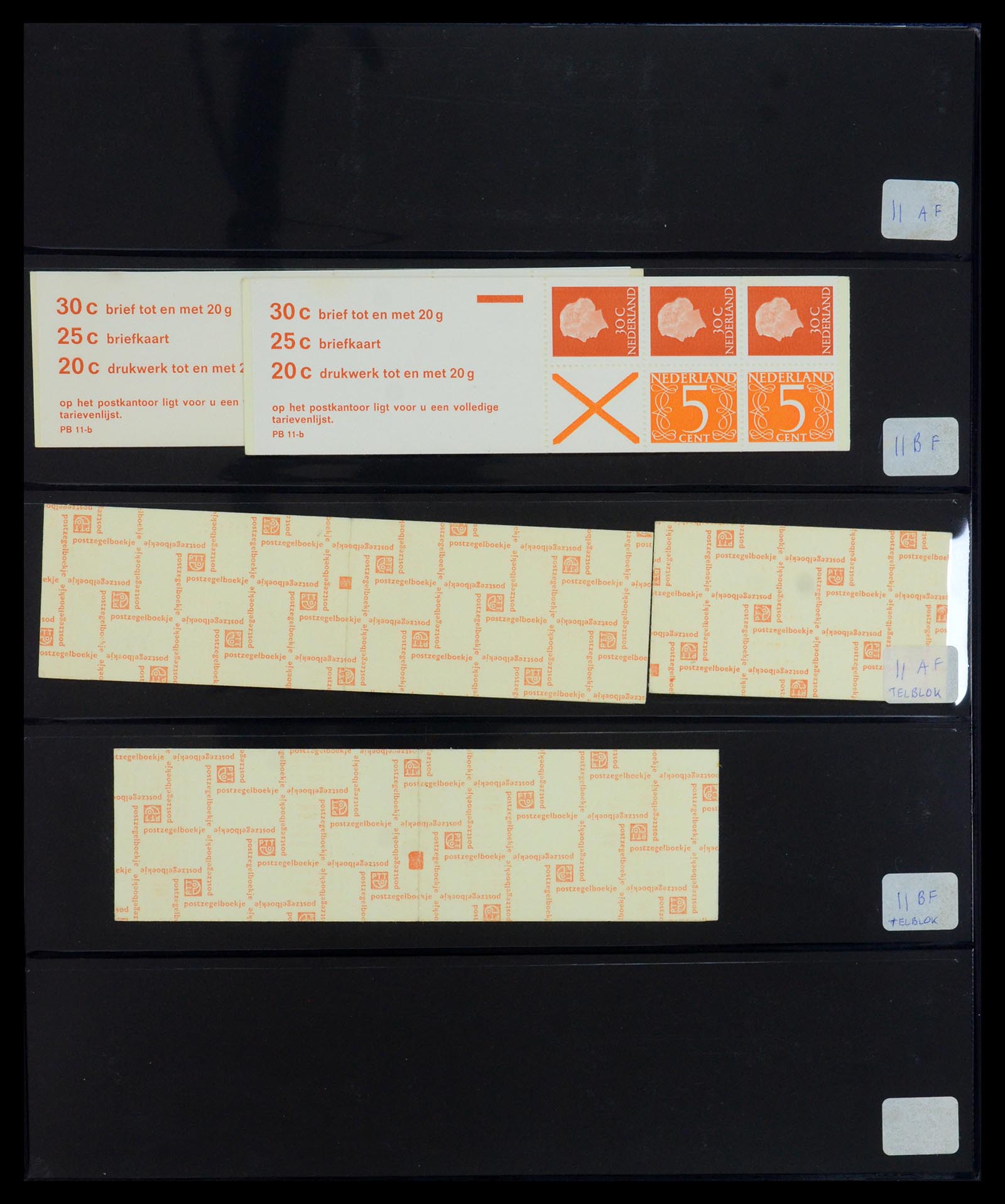35821 032 - Stamp Collection 35821 Netherlands stamp booklets 1964-1983.