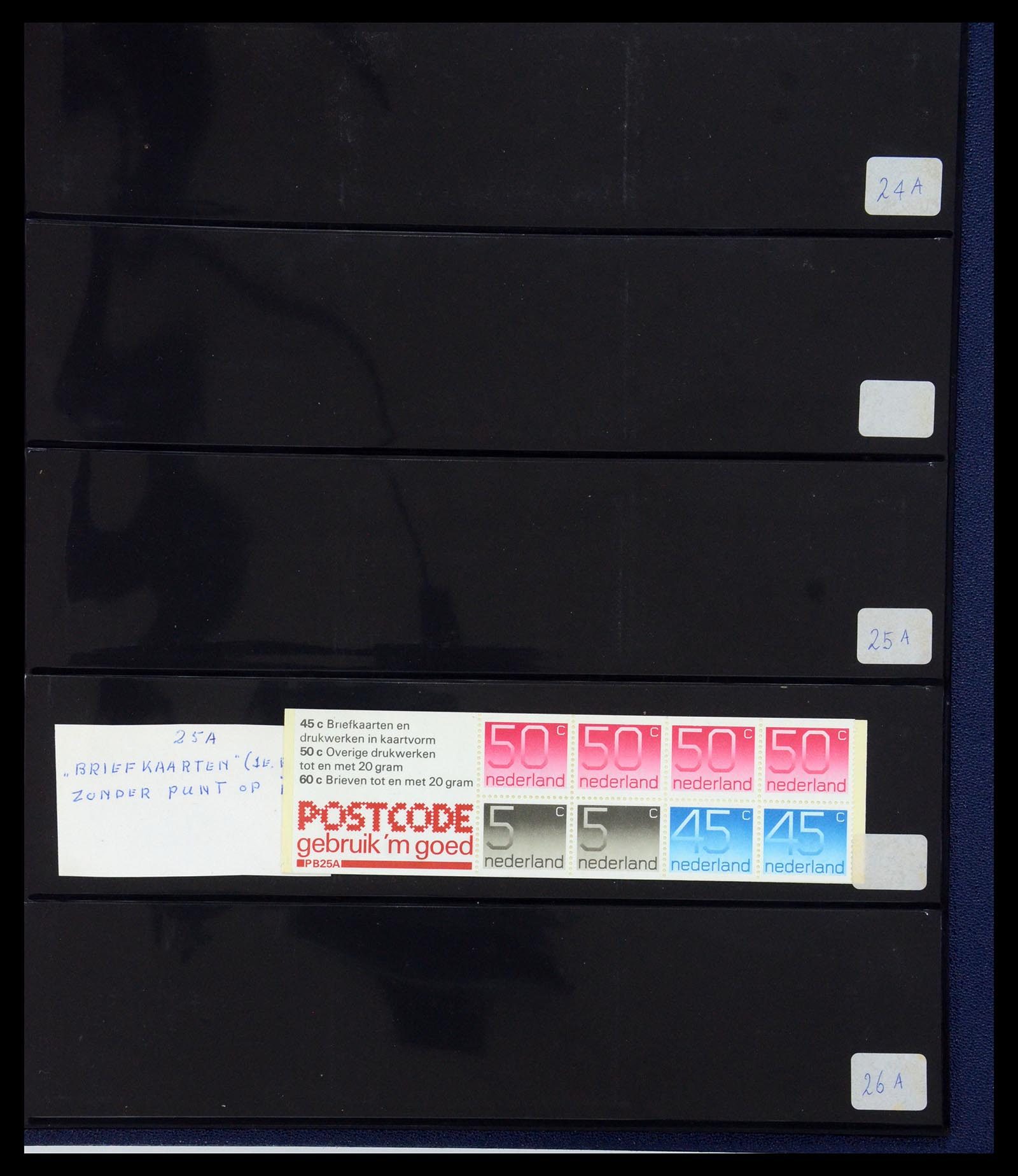 35821 045 - Stamp Collection 35821 Netherlands stamp booklets 1964-1983.