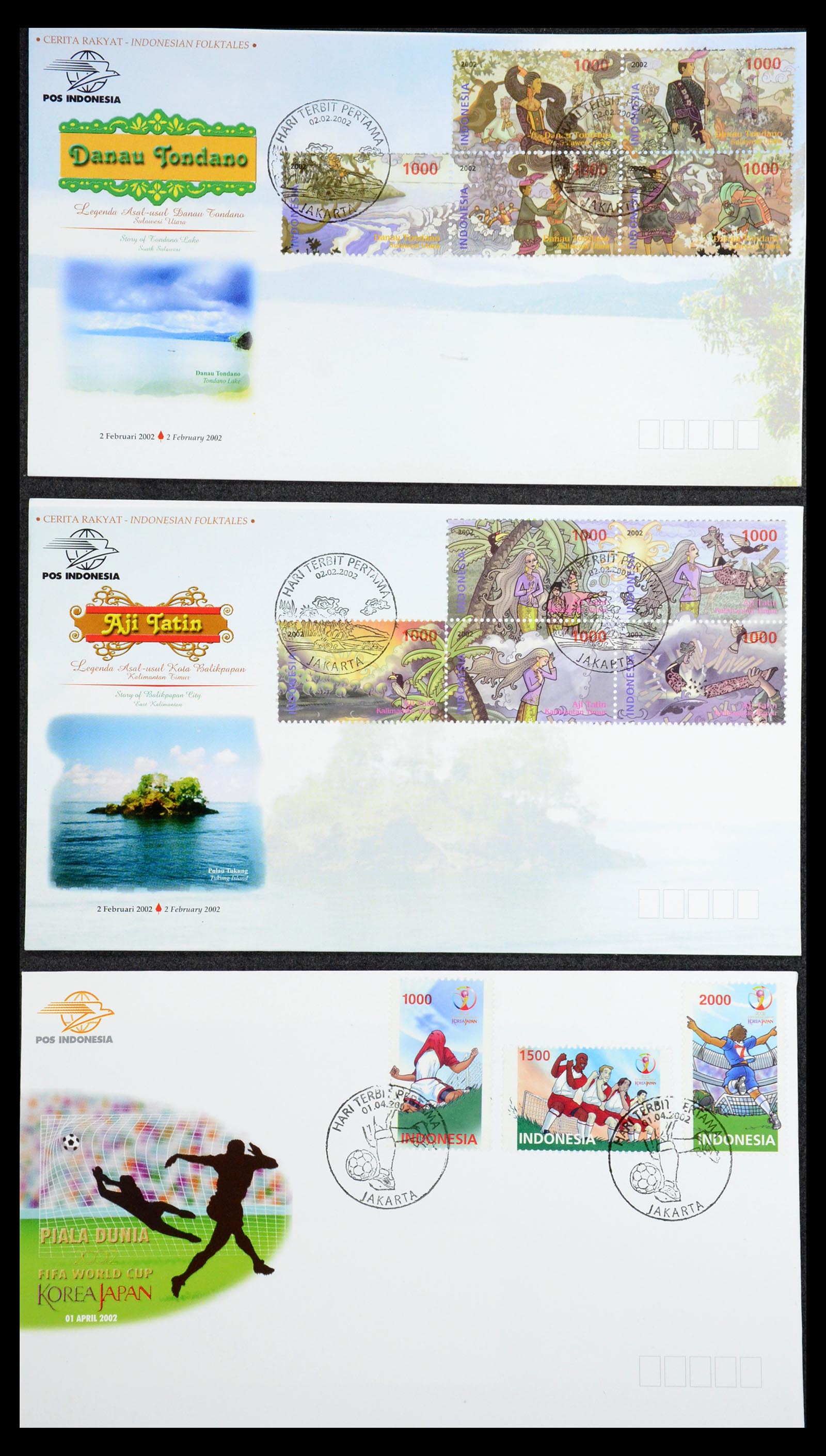 35822 092 - Stamp Collection 35822 Indonesia FDC's 1955-2016.