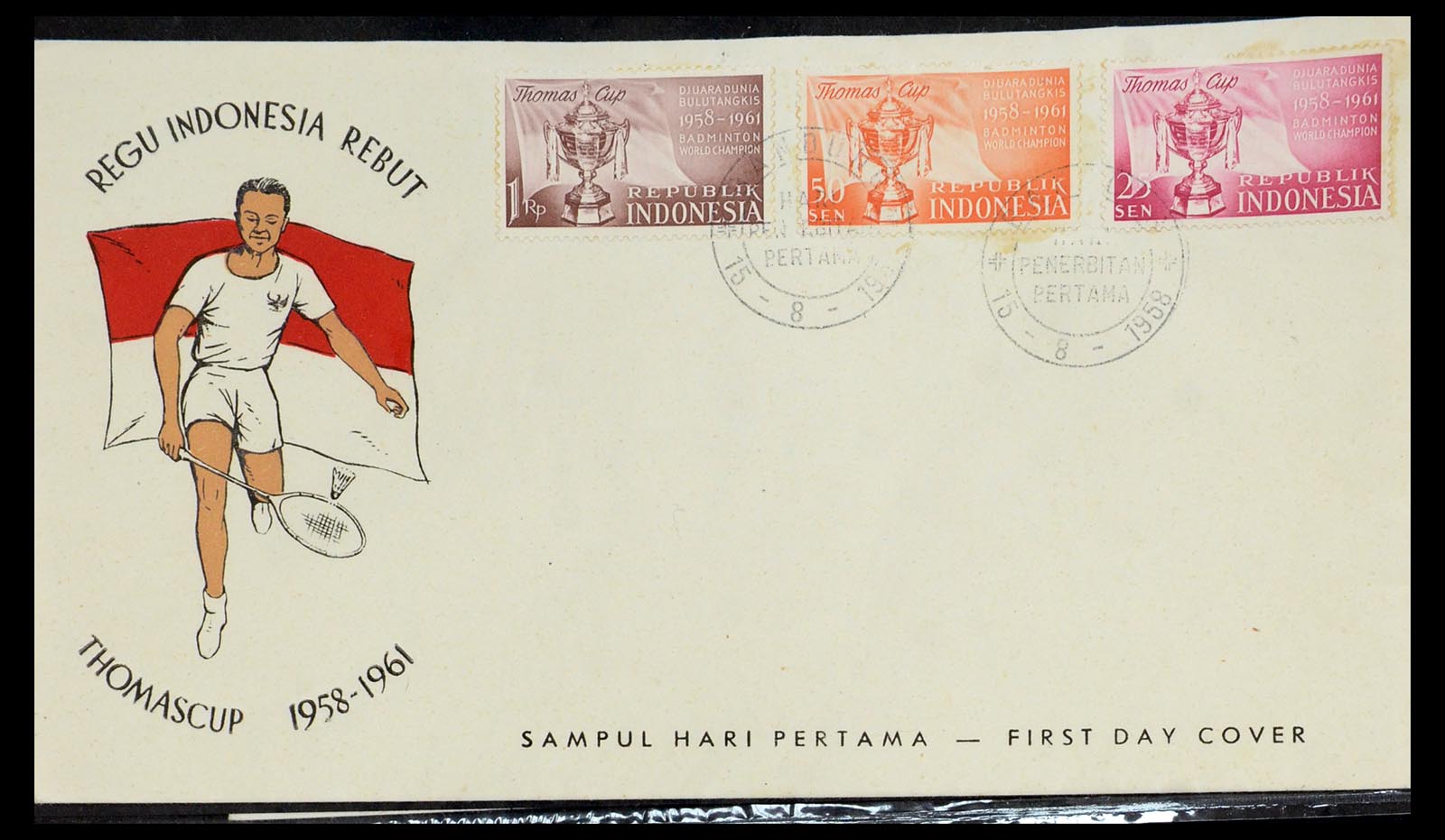 35822 168 - Stamp Collection 35822 Indonesia FDC's 1955-2016.