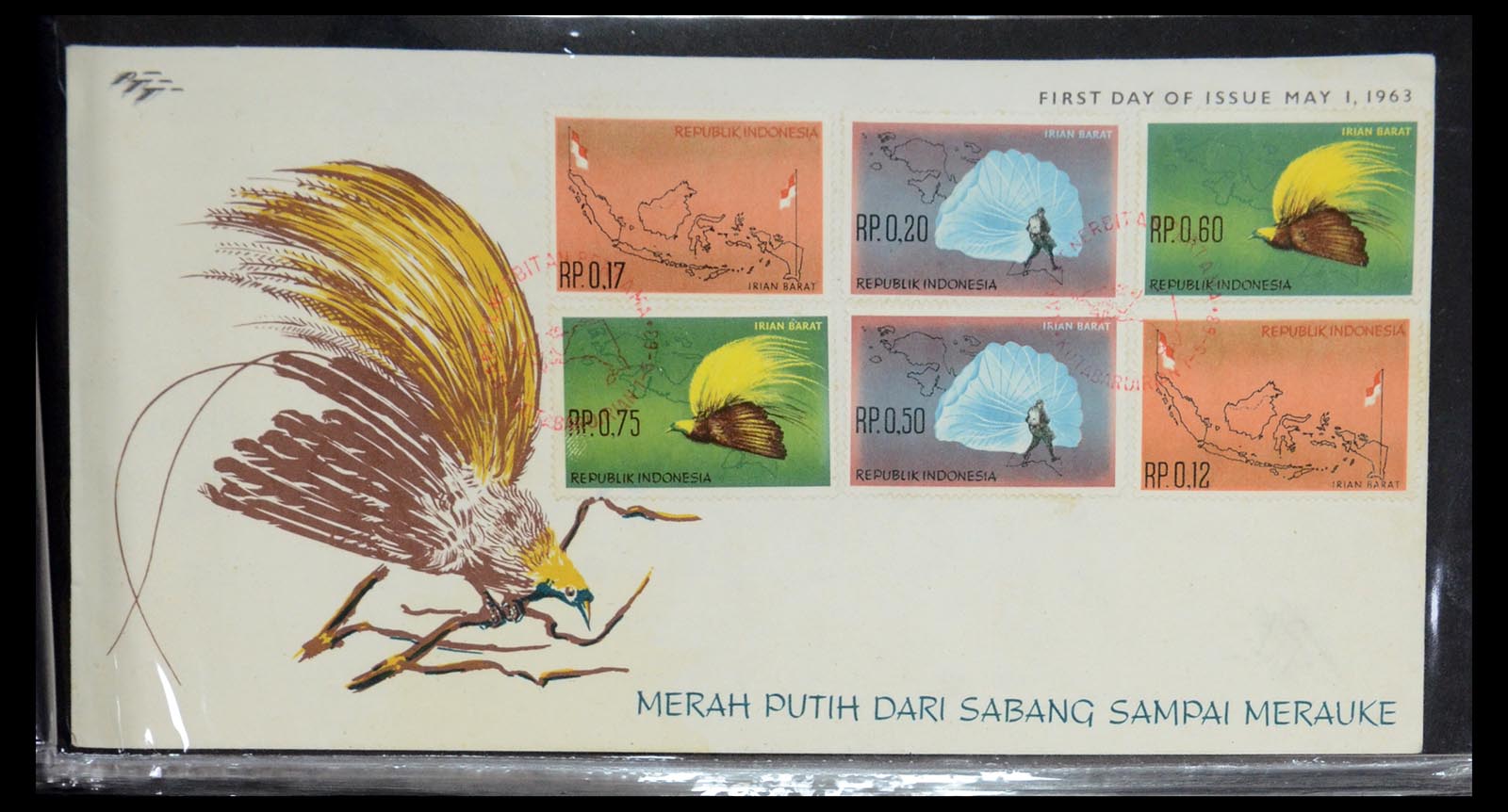 35822 169 - Stamp Collection 35822 Indonesia FDC's 1955-2016.