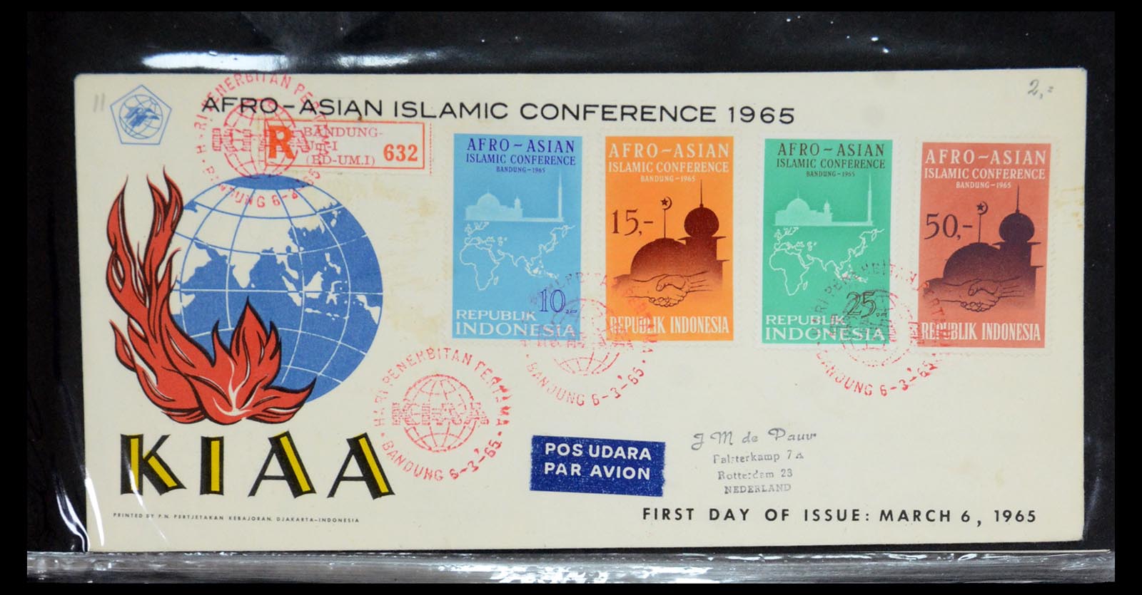 35822 173 - Stamp Collection 35822 Indonesia FDC's 1955-2016.