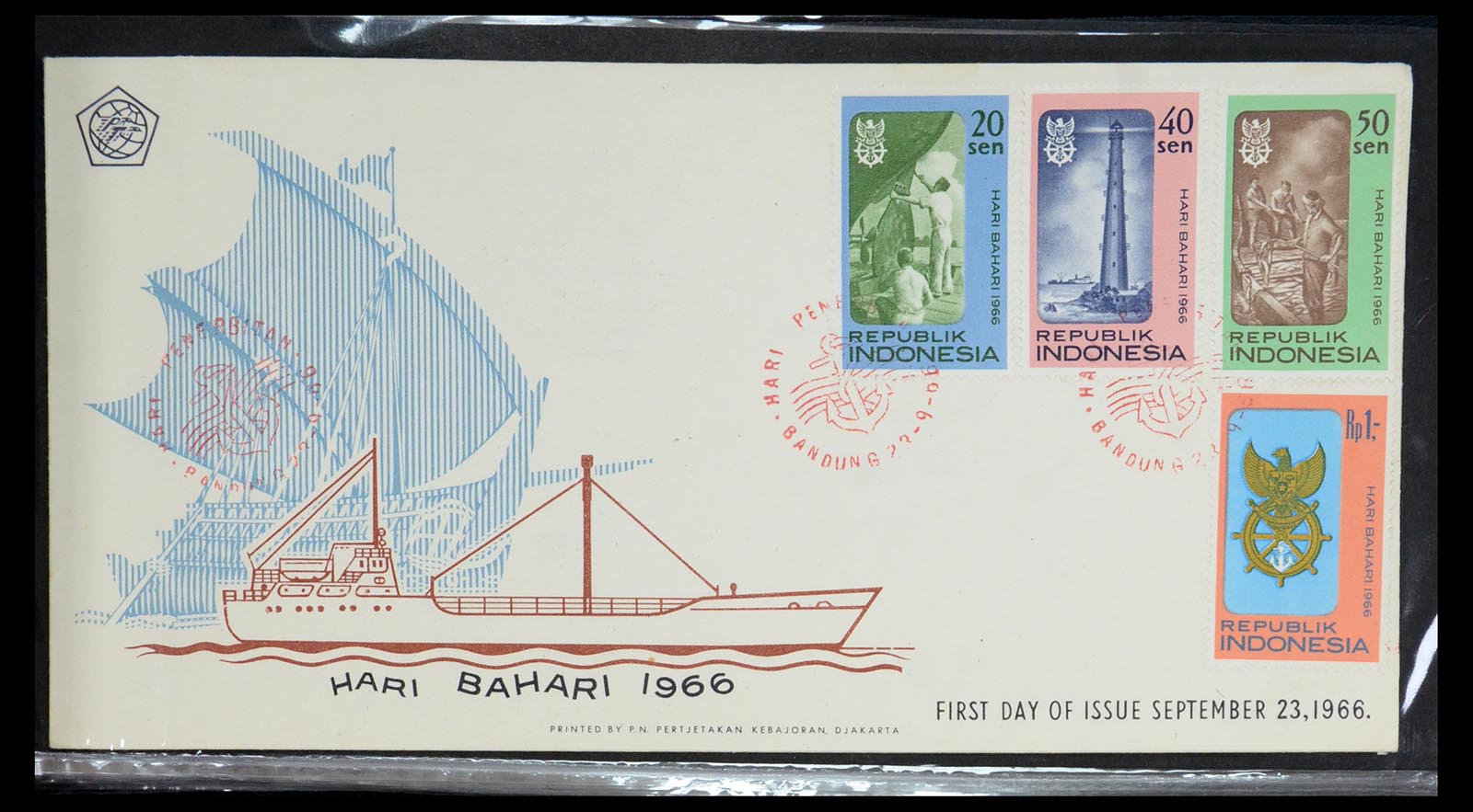 35822 177 - Stamp Collection 35822 Indonesia FDC's 1955-2016.