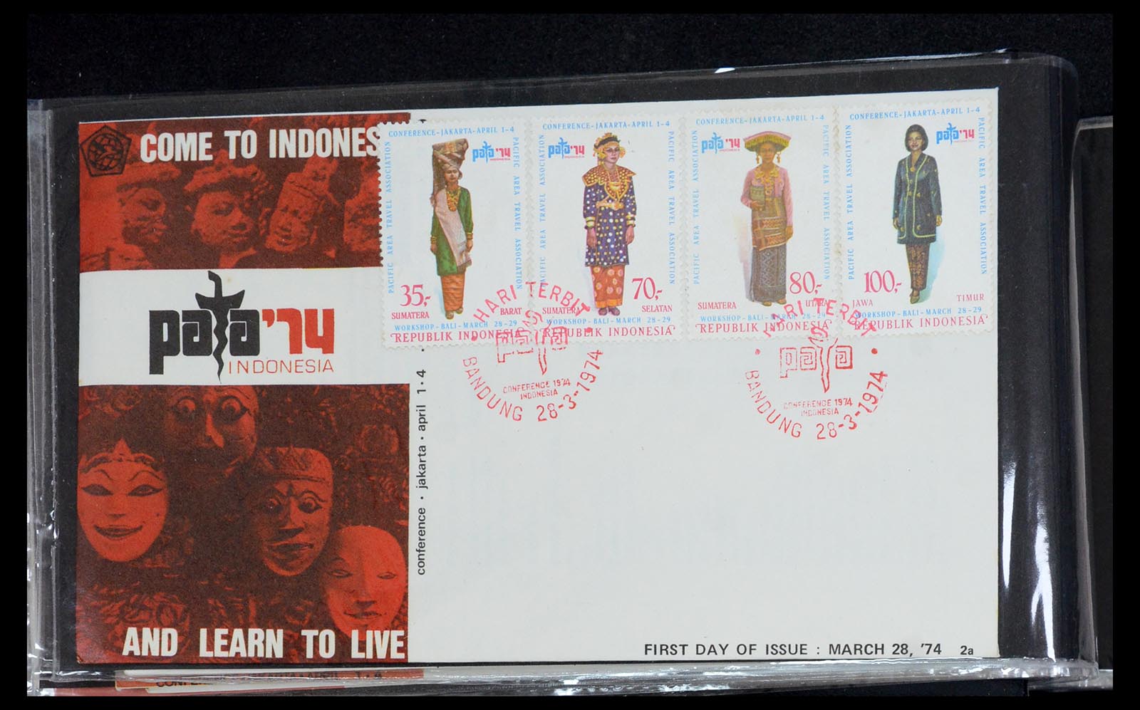35822 200 - Stamp Collection 35822 Indonesia FDC's 1955-2016.