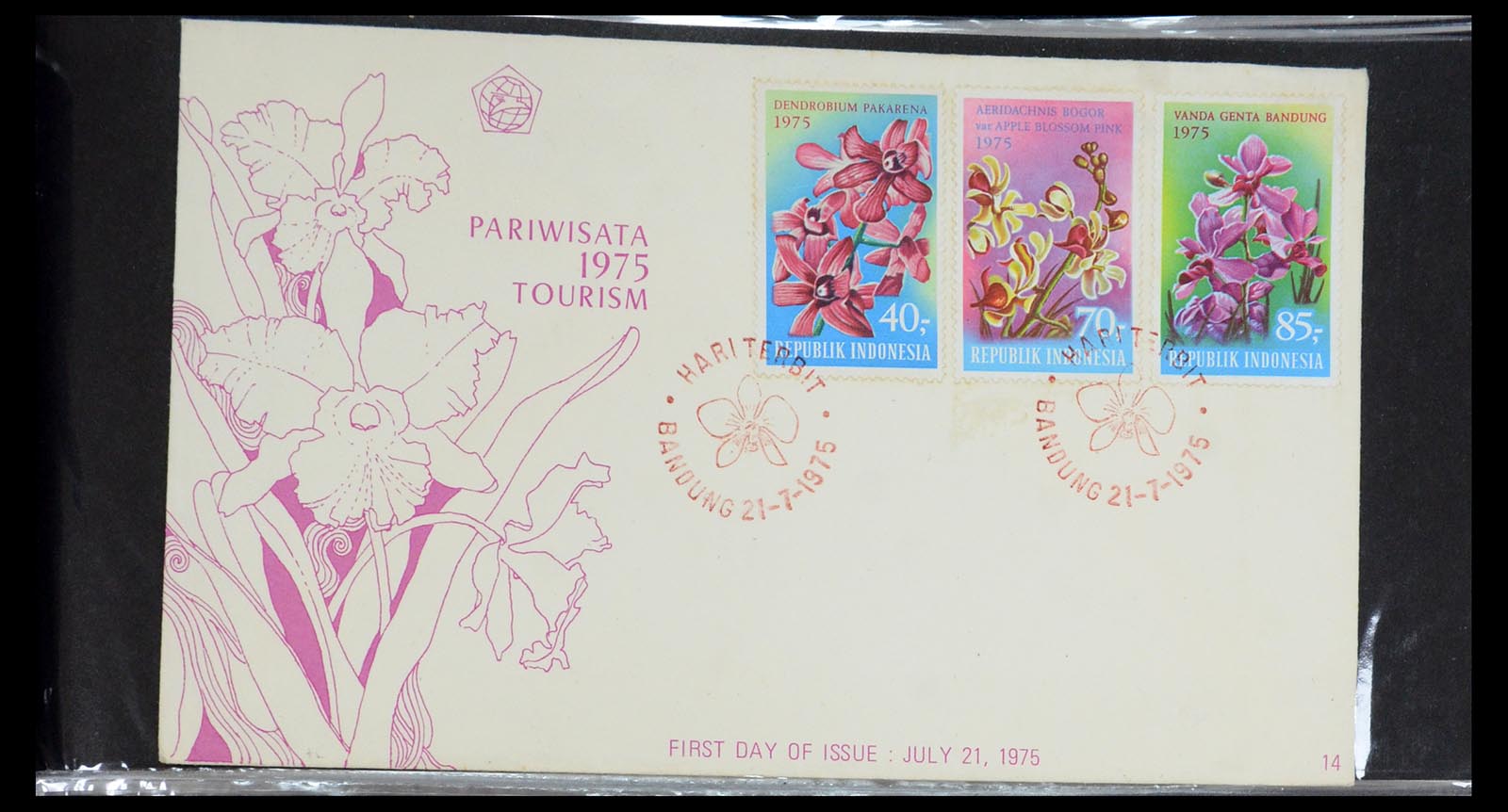 35822 201 - Postzegelverzameling 35822 Indonesië FDC's 1955-2016.
