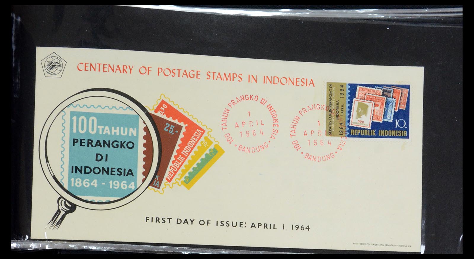 35822 202 - Postzegelverzameling 35822 Indonesië FDC's 1955-2016.