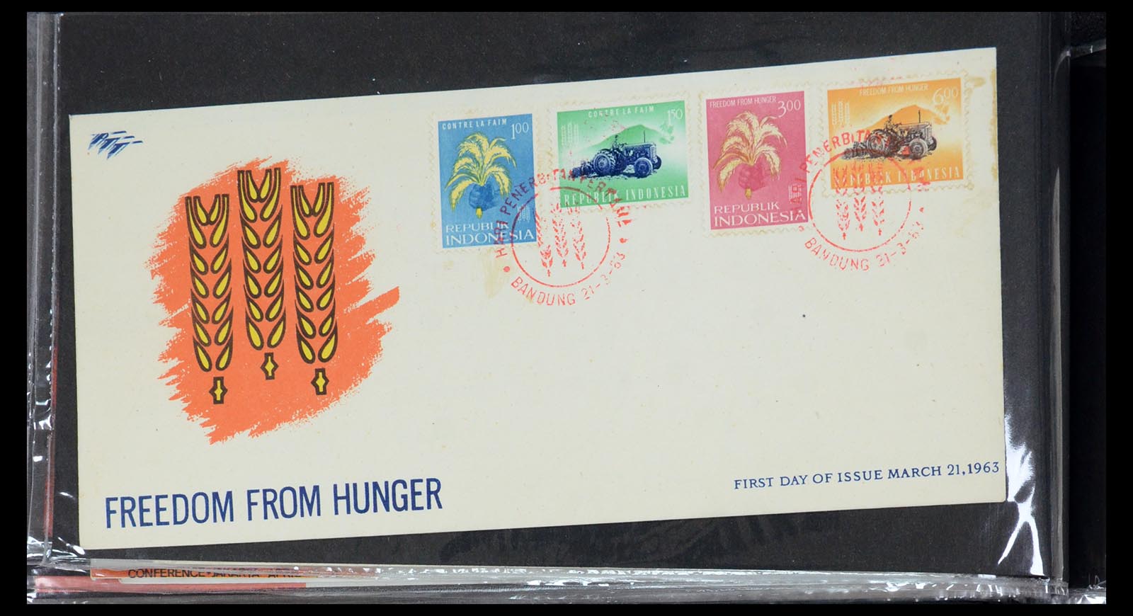 35822 203 - Postzegelverzameling 35822 Indonesië FDC's 1955-2016.