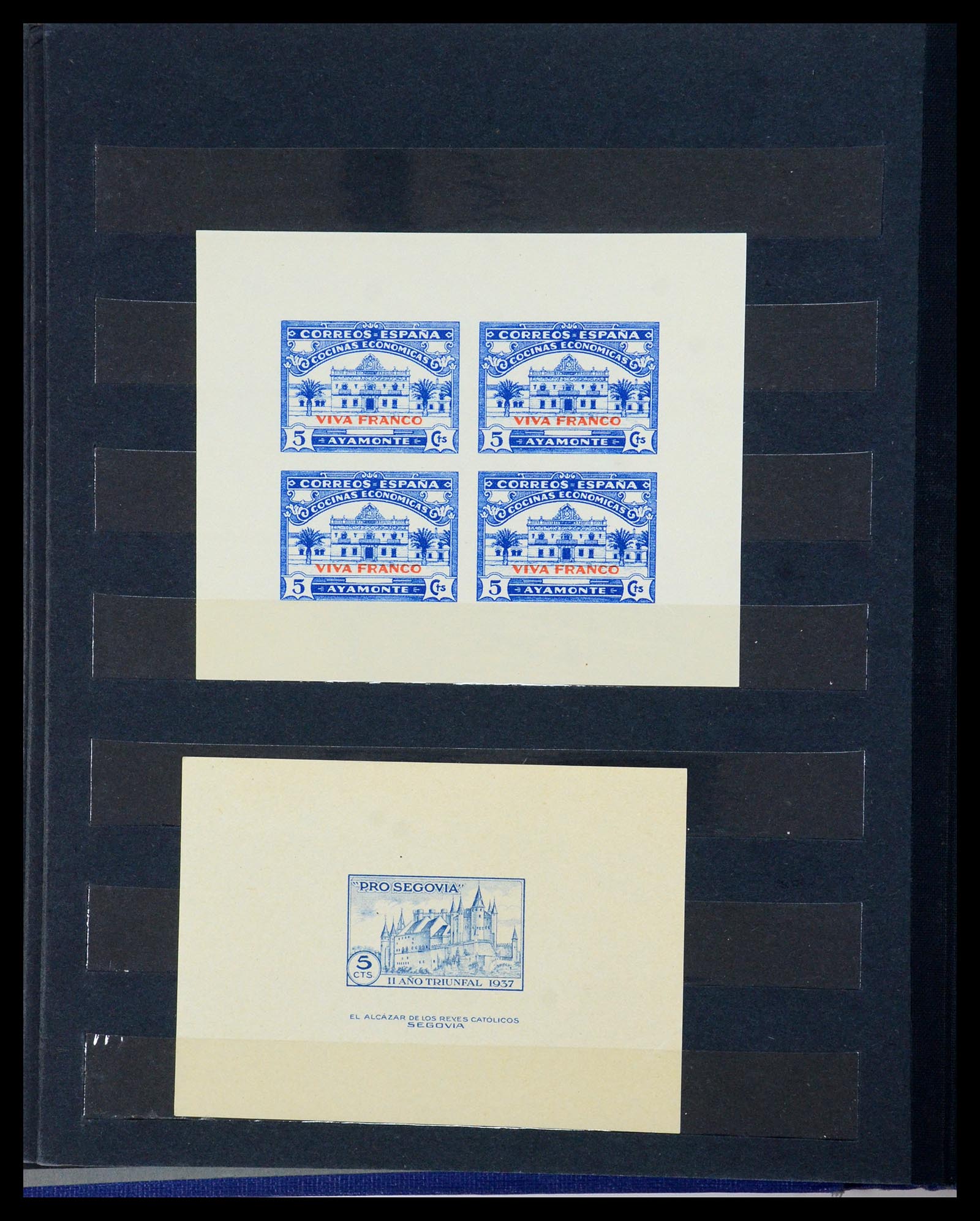35824 016 - Stamp Collection 35824 Spanish civil war and local issues 1936-1937.