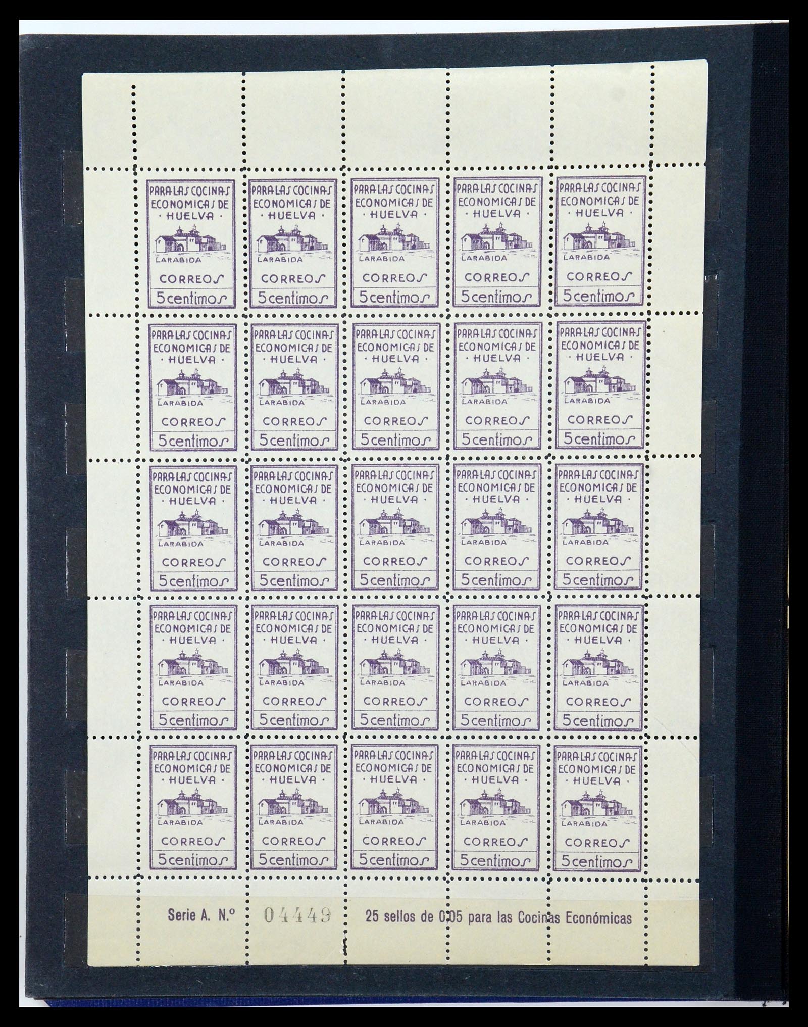 35824 024 - Stamp Collection 35824 Spanish civil war and local issues 1936-1937.