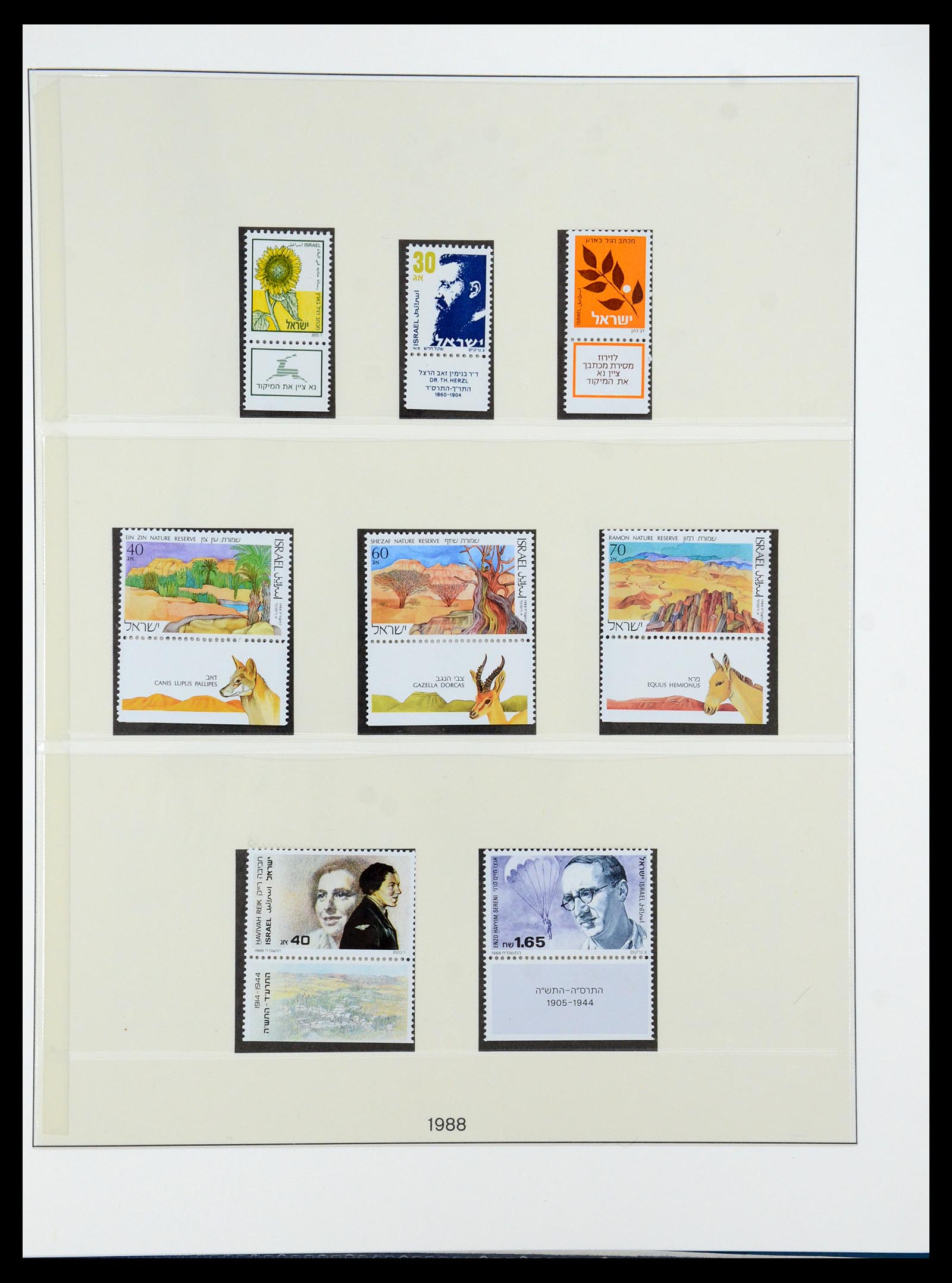35825 023 - Postzegelverzameling 35825 Israël 1984-2009.