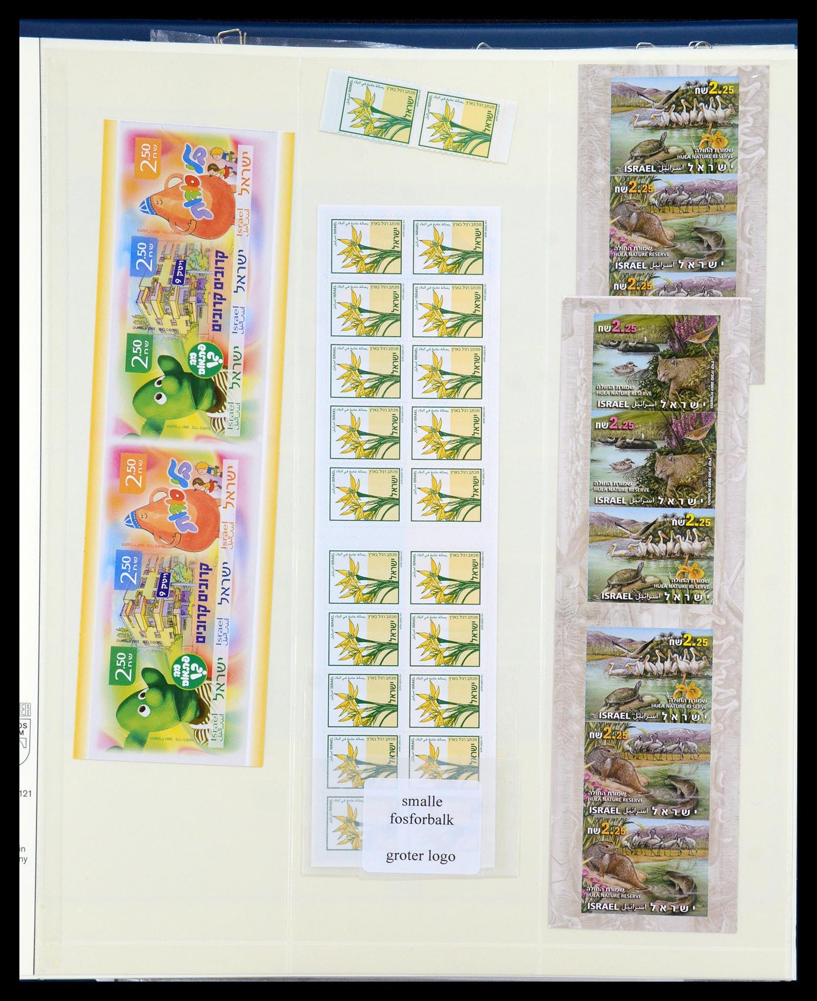 35825 214 - Postzegelverzameling 35825 Israël 1984-2009.