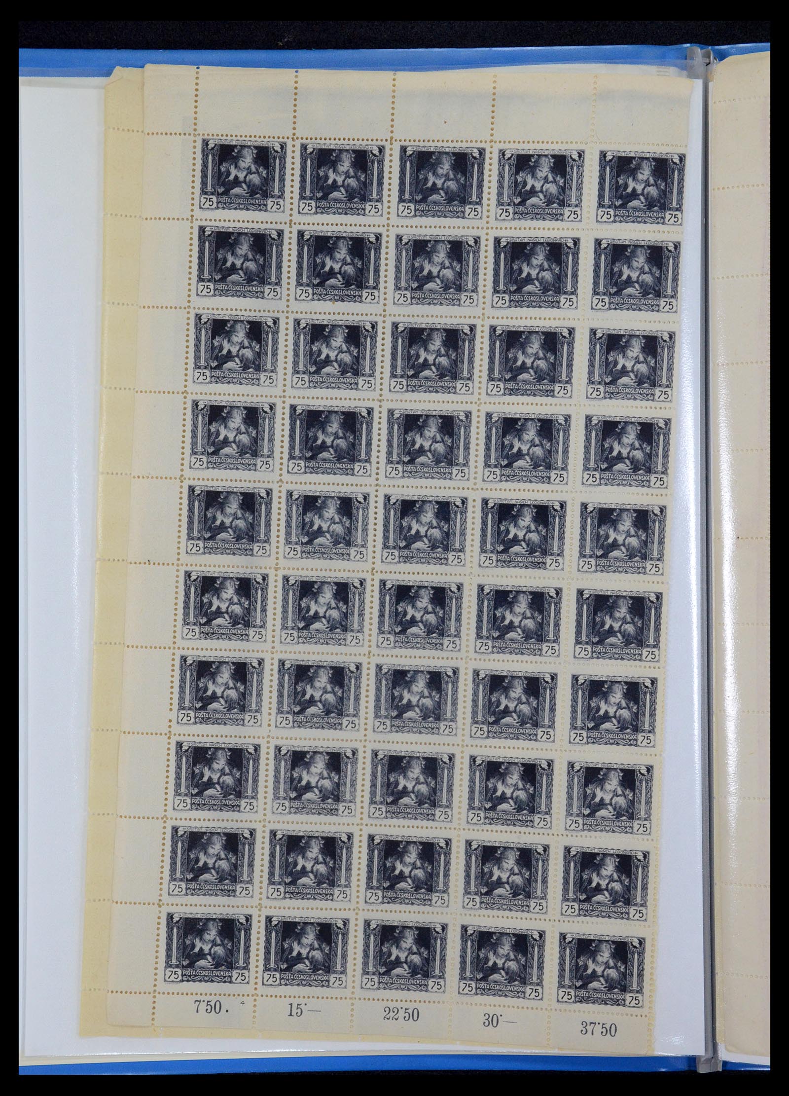 35826 002 - Stamp Collection 35826 Czechoslovakia 1919.
