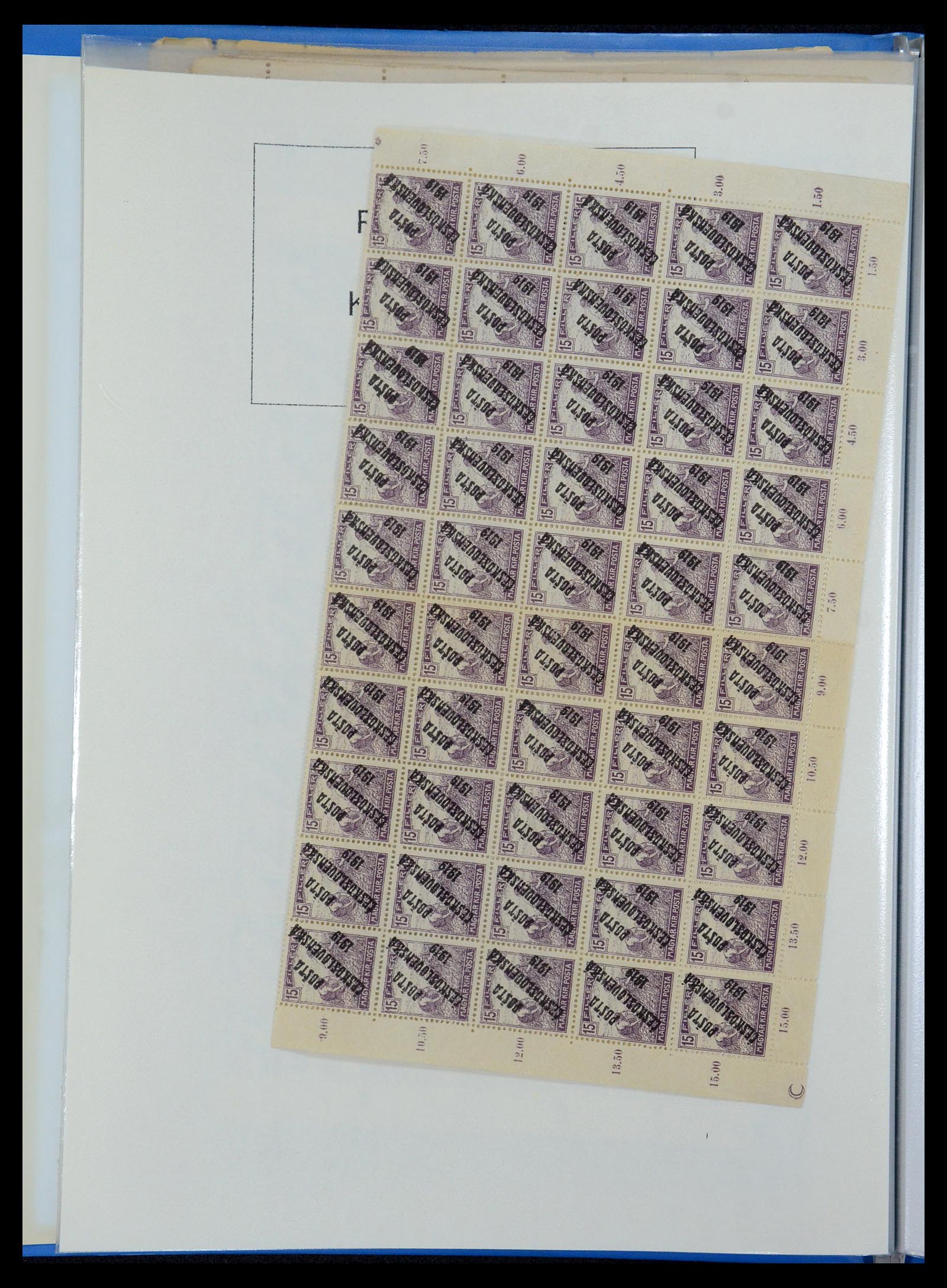 35826 014 - Stamp Collection 35826 Czechoslovakia 1919.