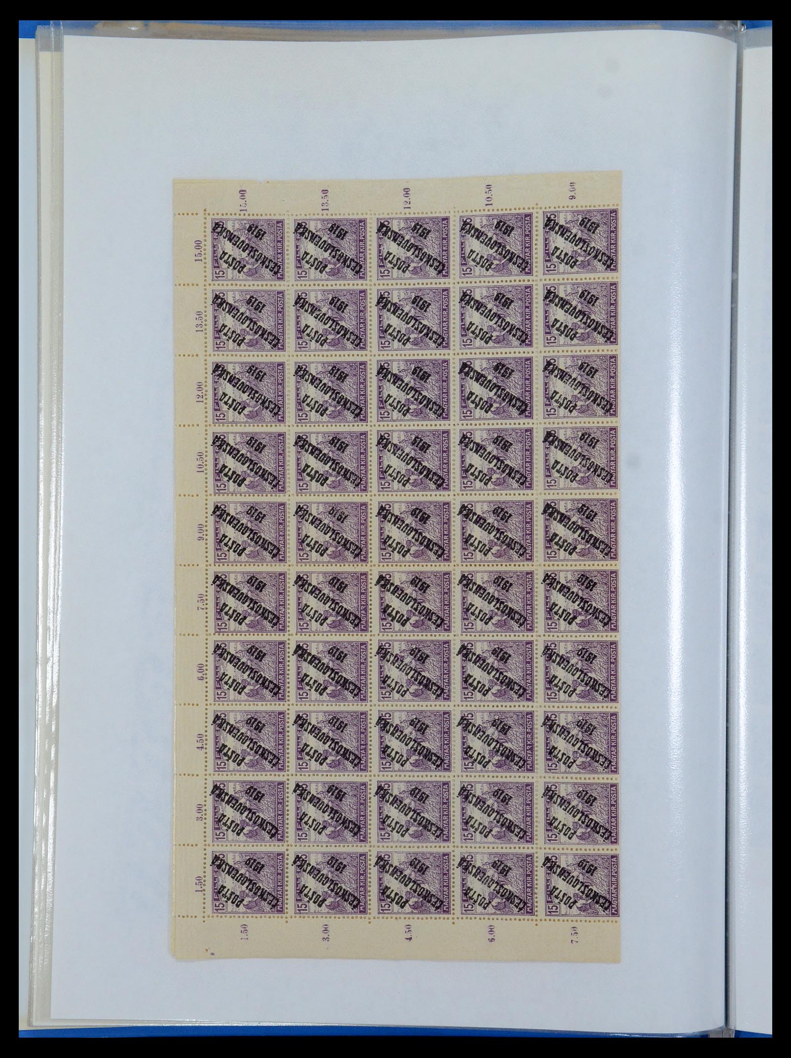 35826 018 - Stamp Collection 35826 Czechoslovakia 1919.