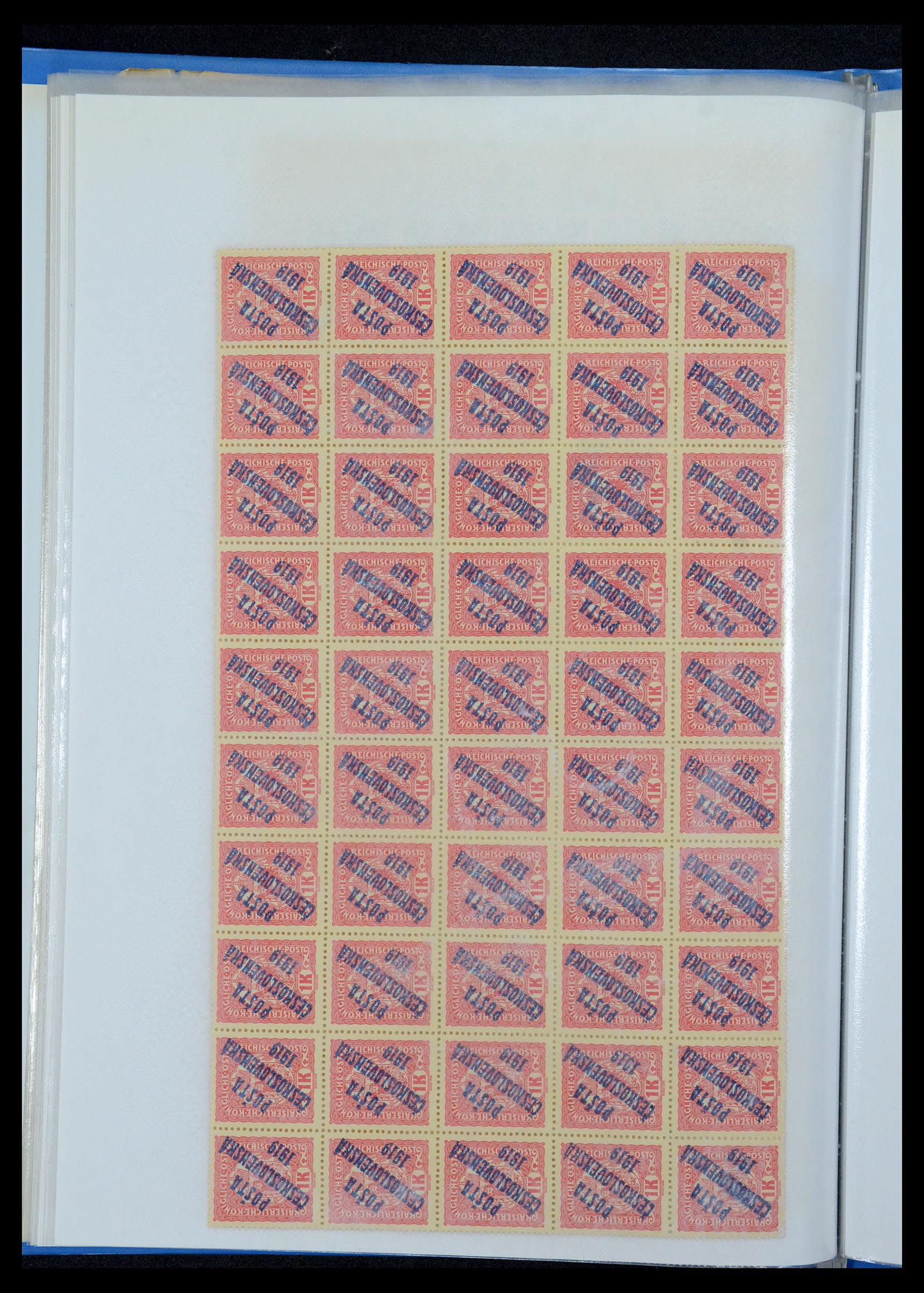 35826 026 - Stamp Collection 35826 Czechoslovakia 1919.