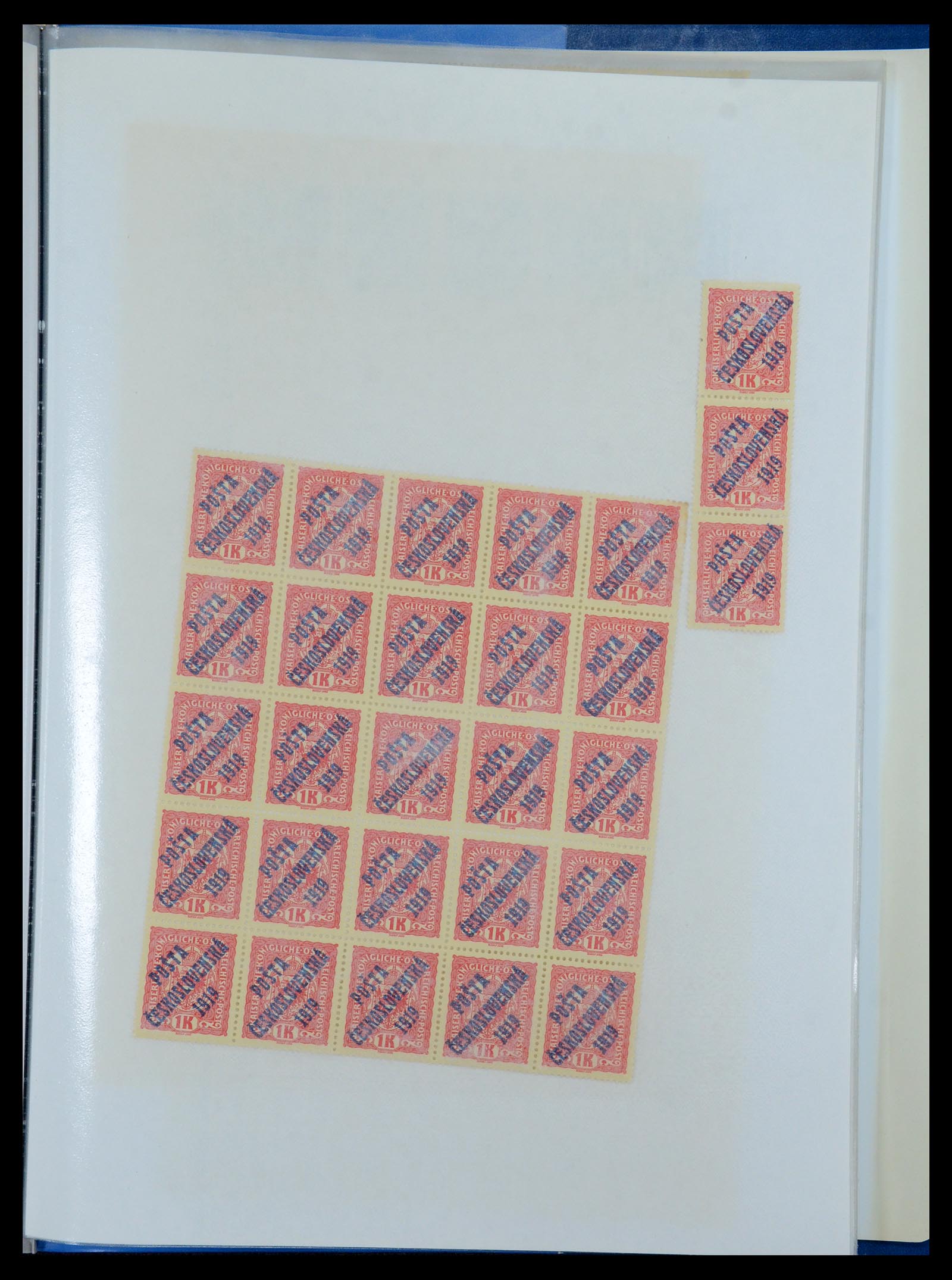 35826 027 - Stamp Collection 35826 Czechoslovakia 1919.
