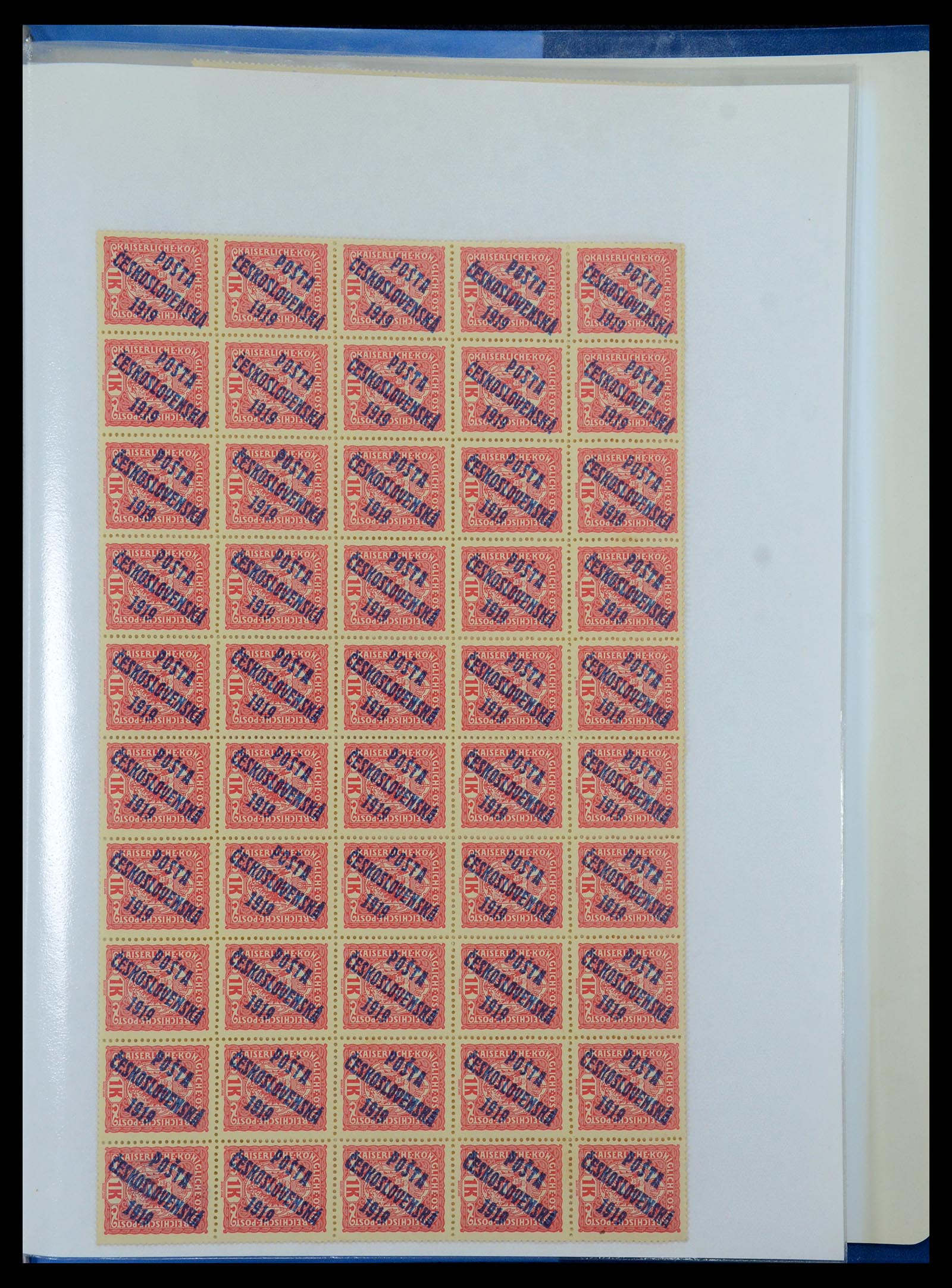 35826 031 - Stamp Collection 35826 Czechoslovakia 1919.
