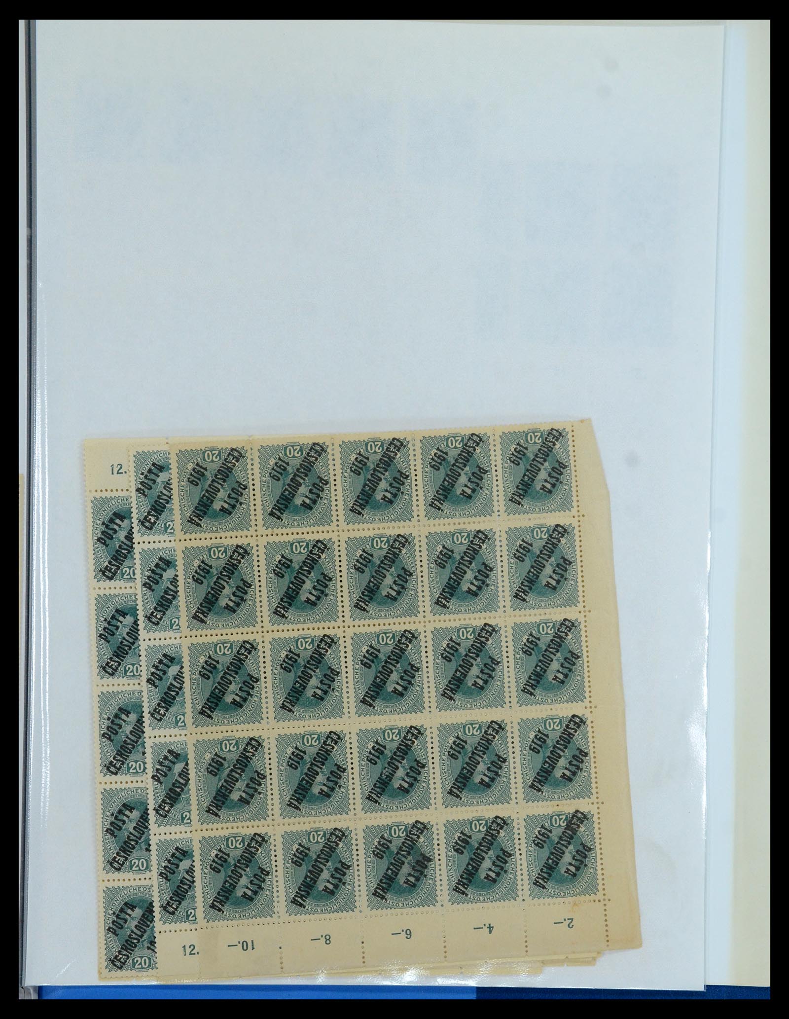 35826 037 - Stamp Collection 35826 Czechoslovakia 1919.