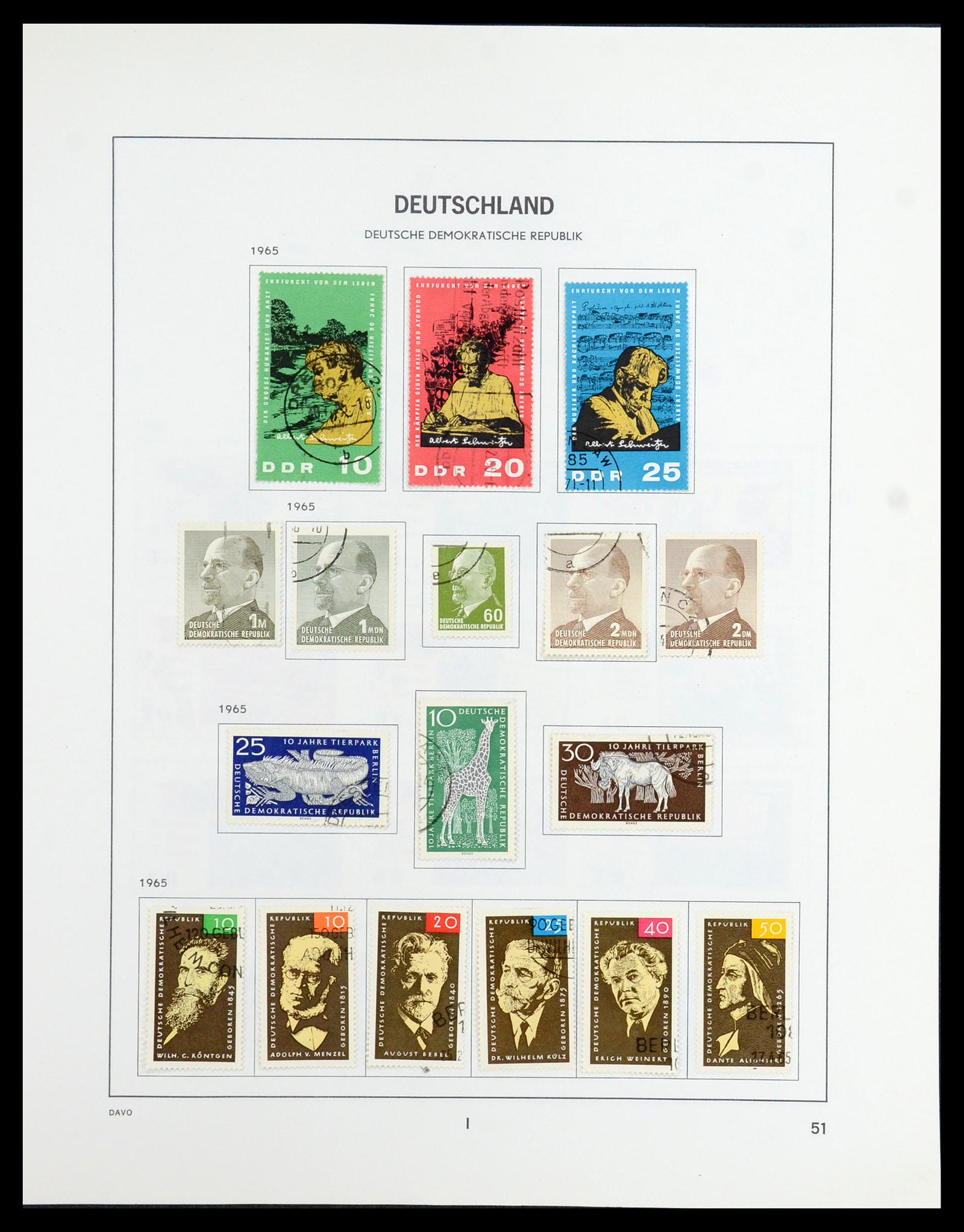 35827 065 - Stamp Collection 35827 Sovietzone and GDR 1945-1990.