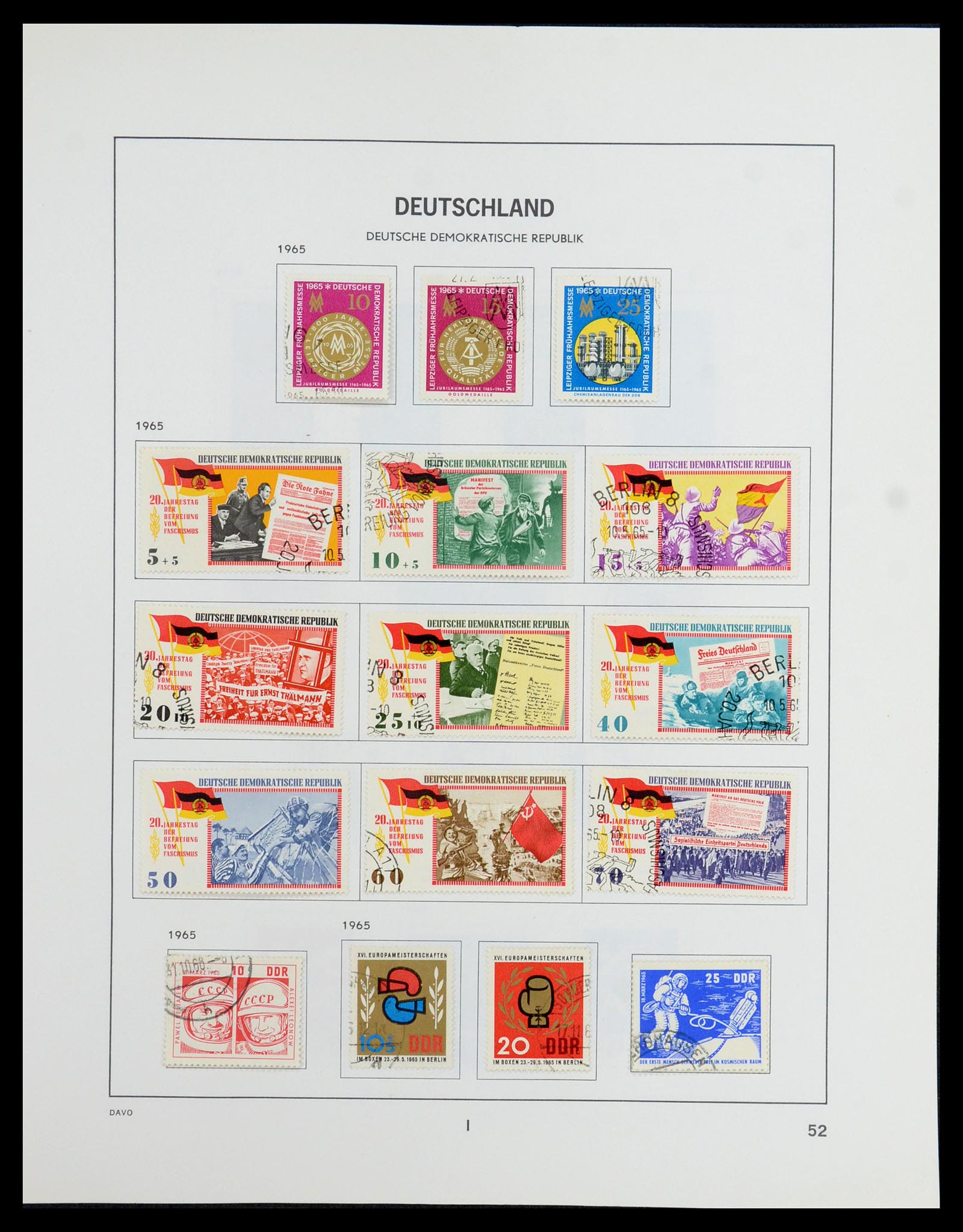 35827 066 - Stamp Collection 35827 Sovietzone and GDR 1945-1990.