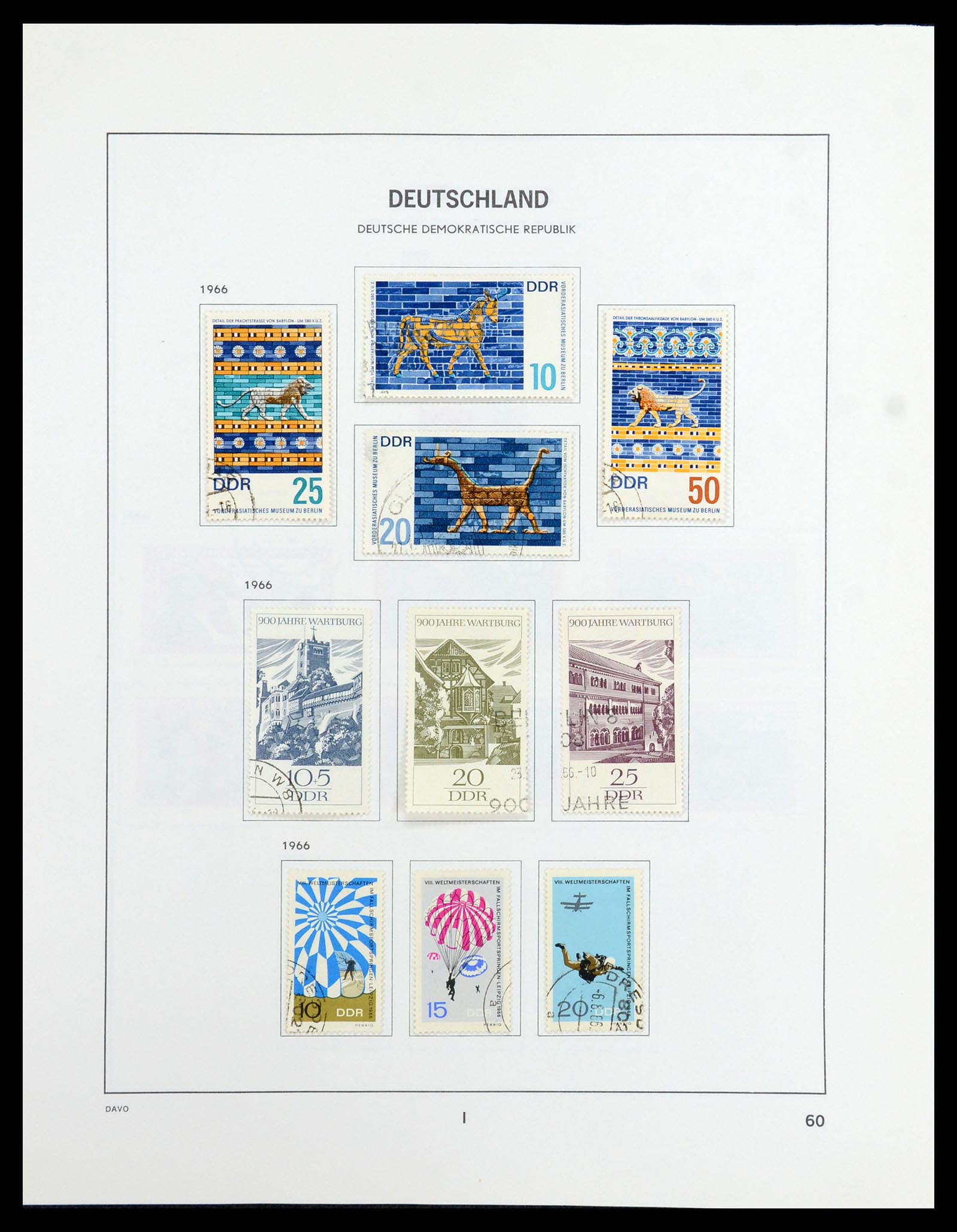 35827 074 - Stamp Collection 35827 Sovietzone and GDR 1945-1990.
