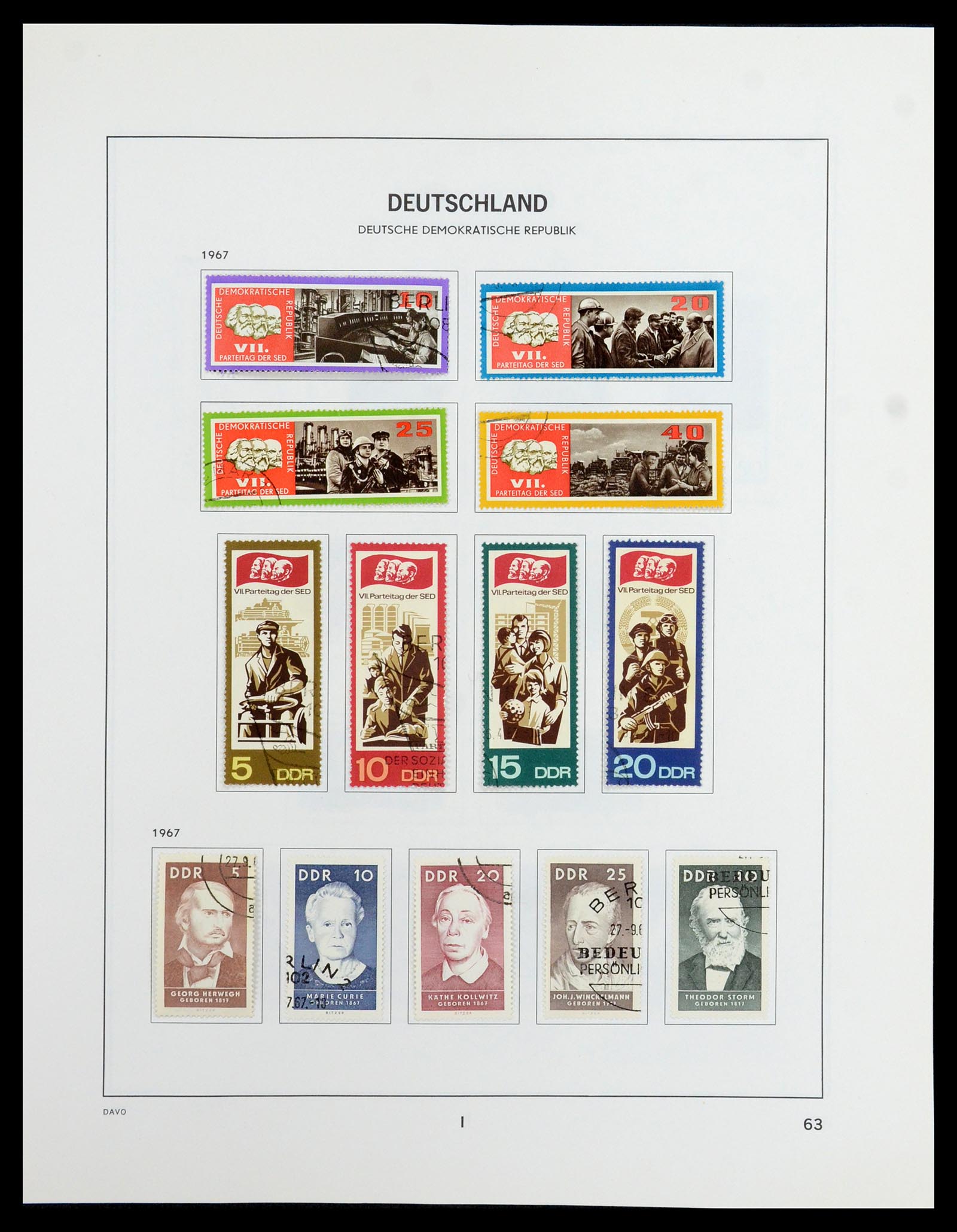 35827 077 - Stamp Collection 35827 Sovietzone and GDR 1945-1990.