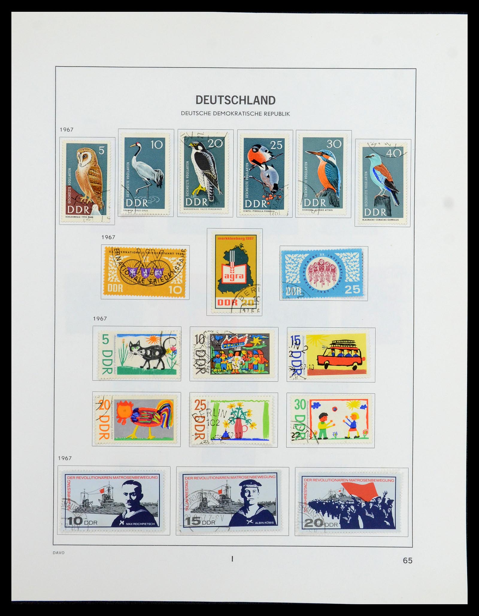 35827 079 - Stamp Collection 35827 Sovietzone and GDR 1945-1990.