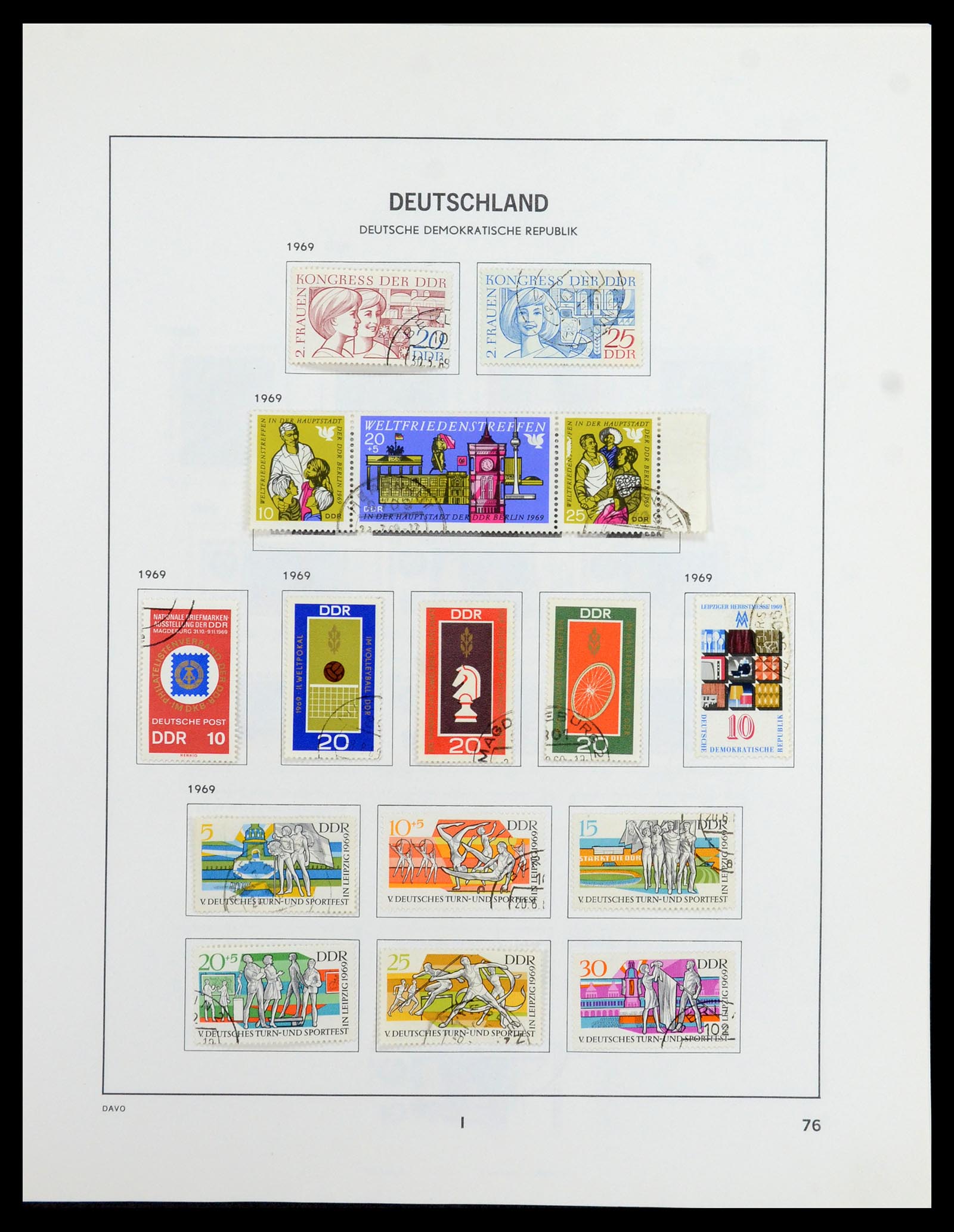 35827 090 - Stamp Collection 35827 Sovietzone and GDR 1945-1990.
