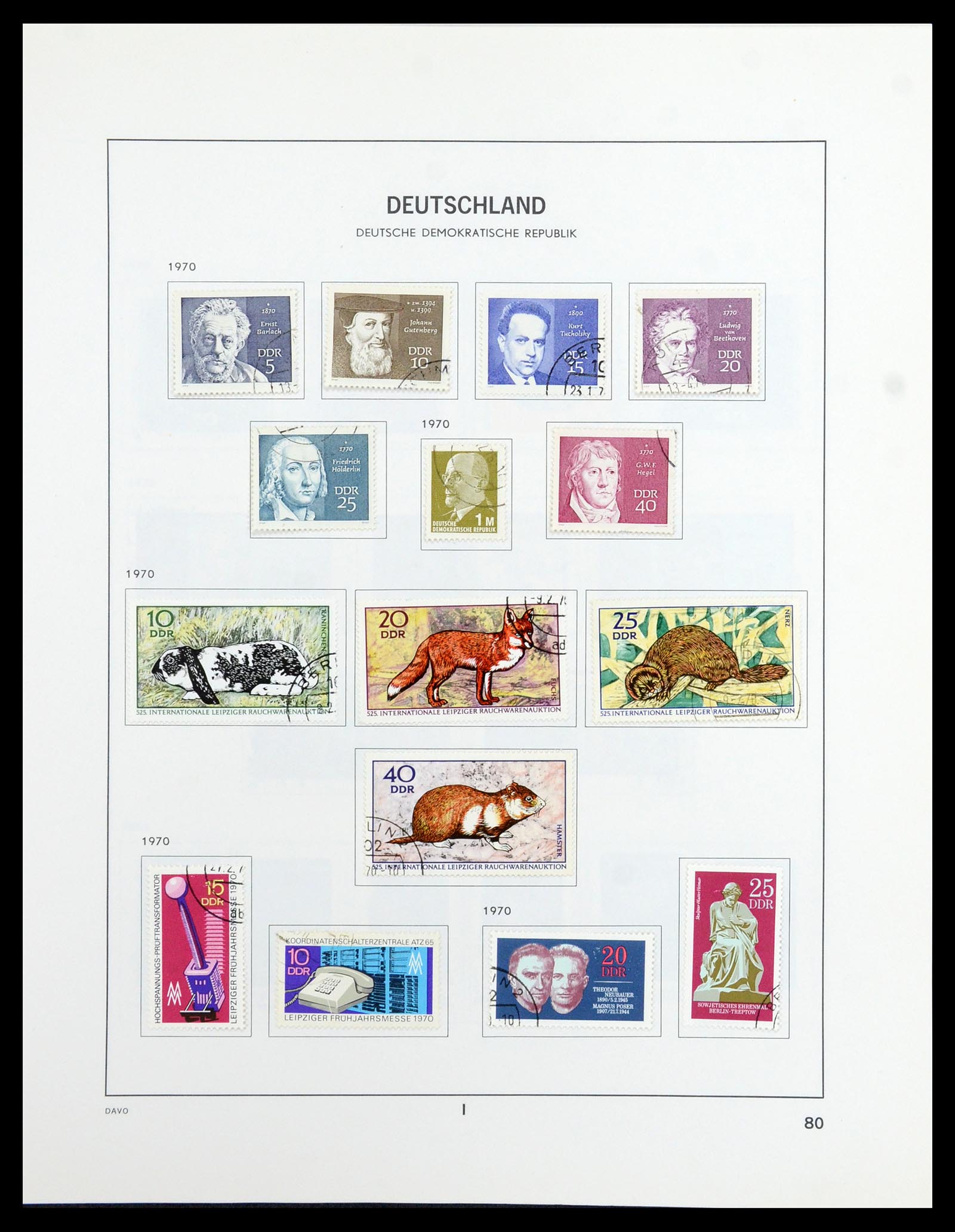 35827 094 - Stamp Collection 35827 Sovietzone and GDR 1945-1990.