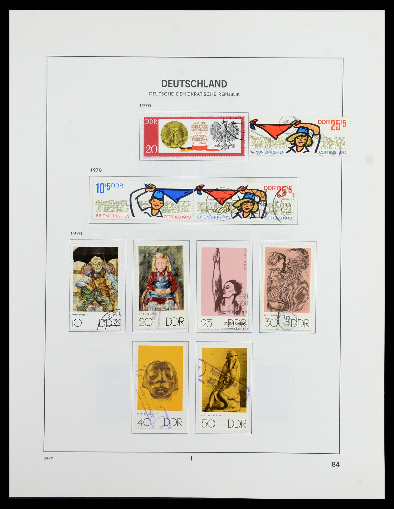 35827 098 - Stamp Collection 35827 Sovietzone and GDR 1945-1990.