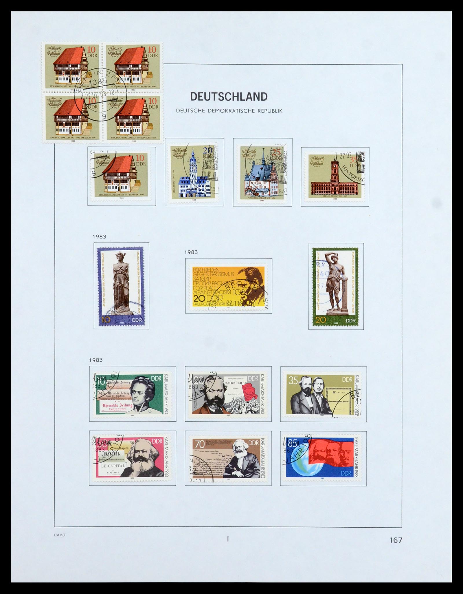 35827 181 - Stamp Collection 35827 Sovietzone and GDR 1945-1990.