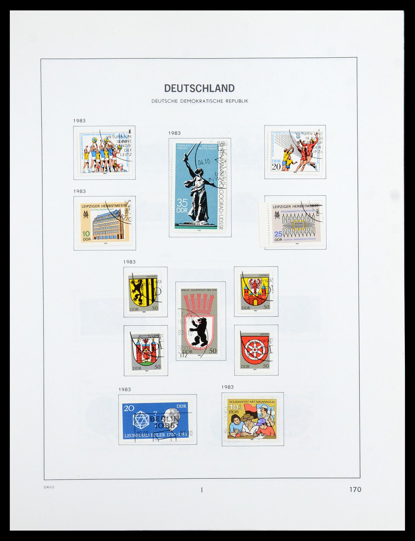 35827 184 - Stamp Collection 35827 Sovietzone and GDR 1945-1990.