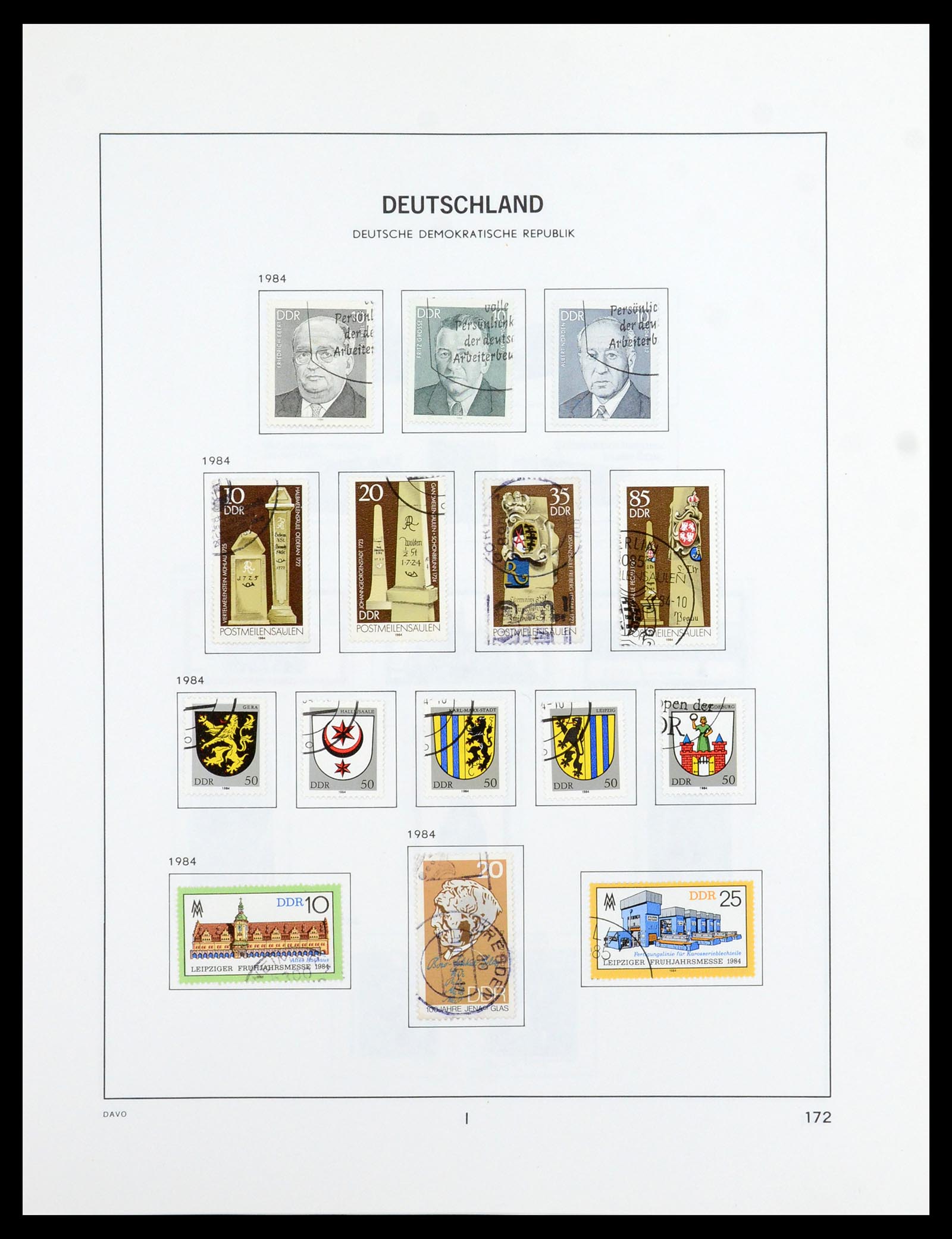 35827 186 - Stamp Collection 35827 Sovietzone and GDR 1945-1990.