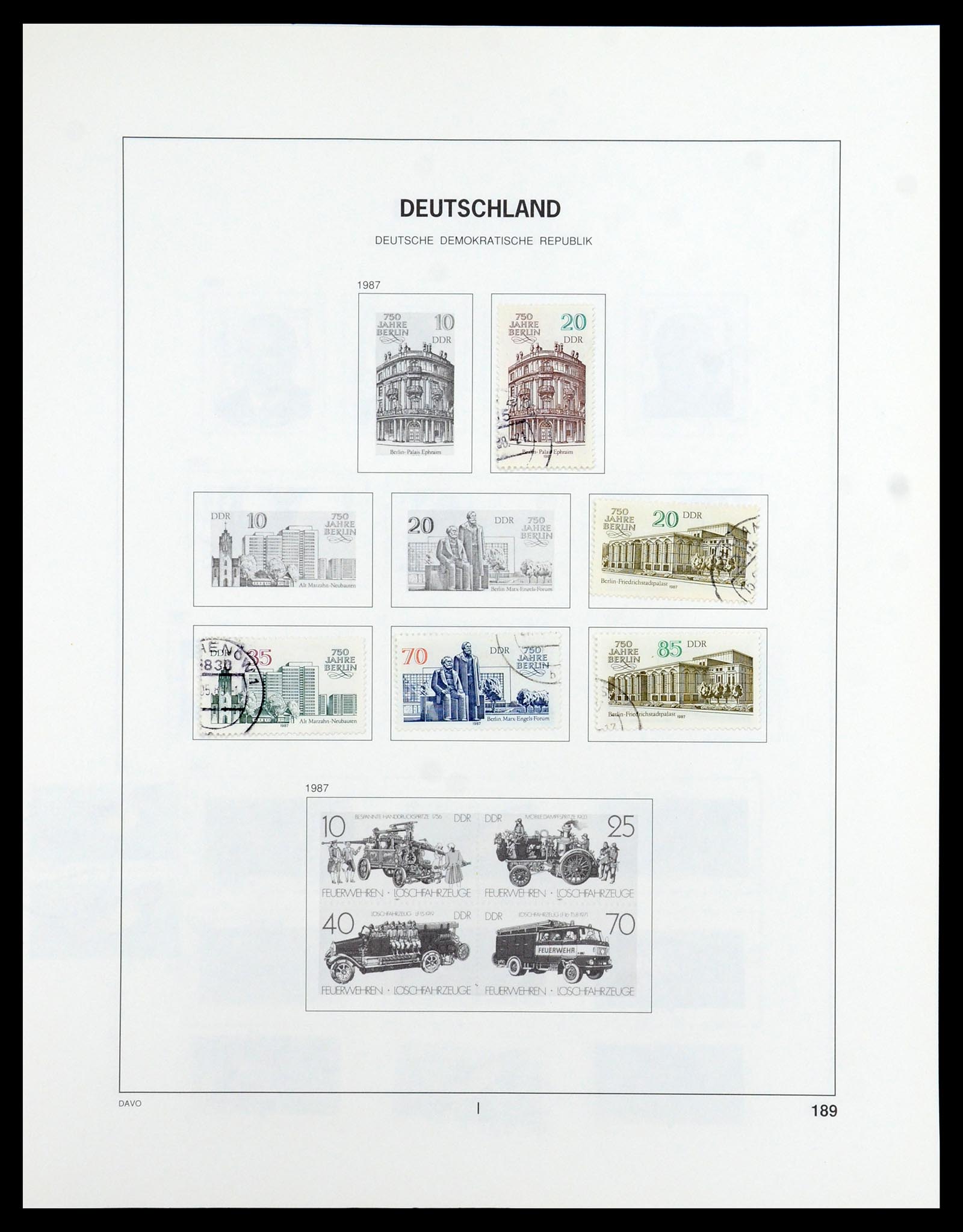 35827 203 - Stamp Collection 35827 Sovietzone and GDR 1945-1990.