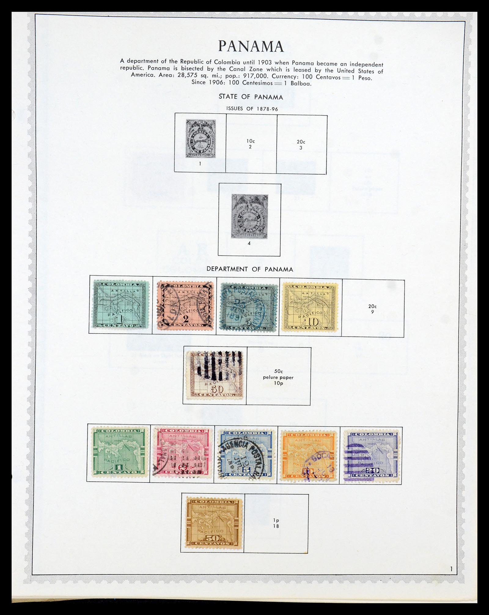 35829 001 - Postzegelverzameling 35829 België spoorweg 1879-1987.