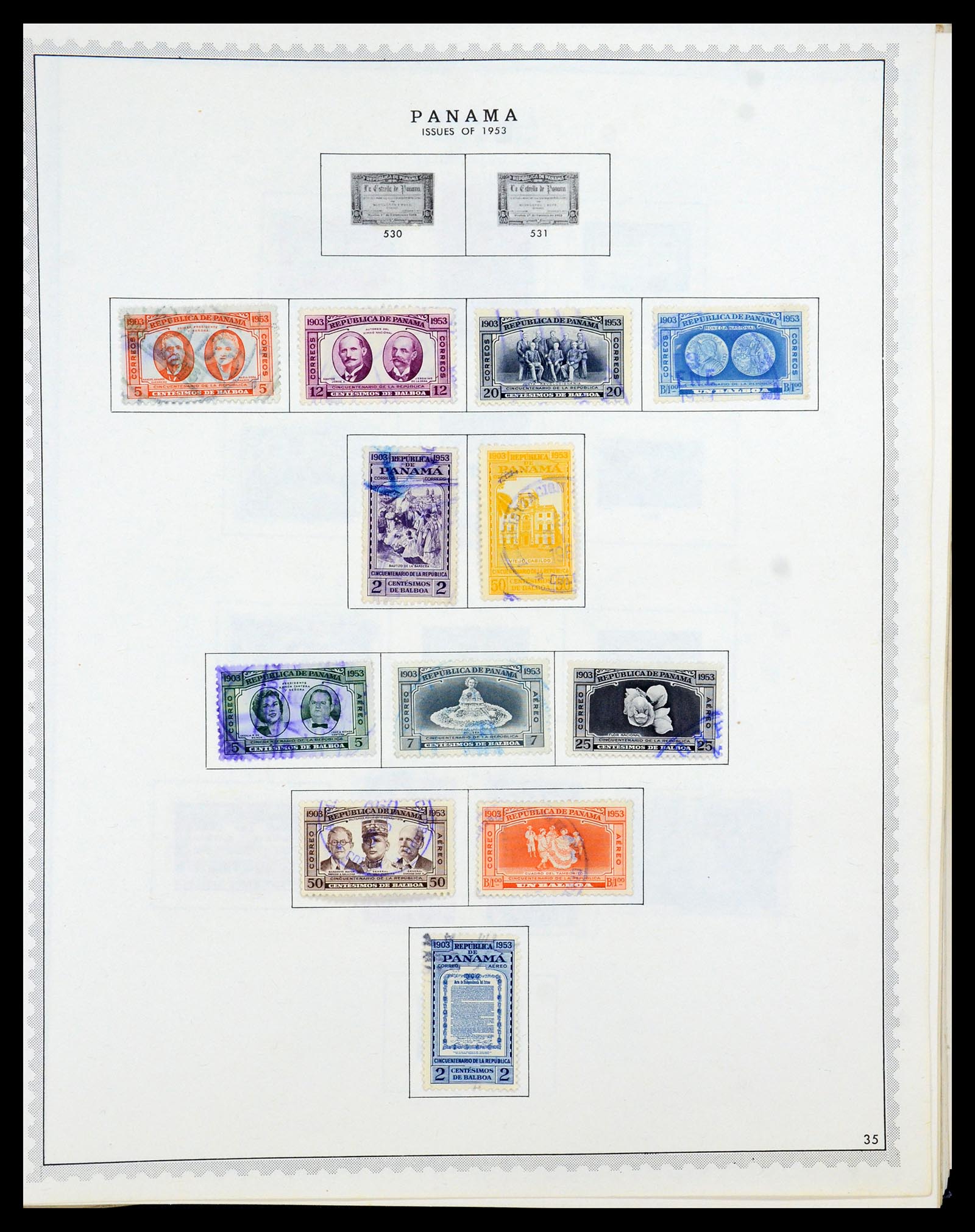 35829 028 - Stamp Collection 35829 Belgium railroad 1879-1987.