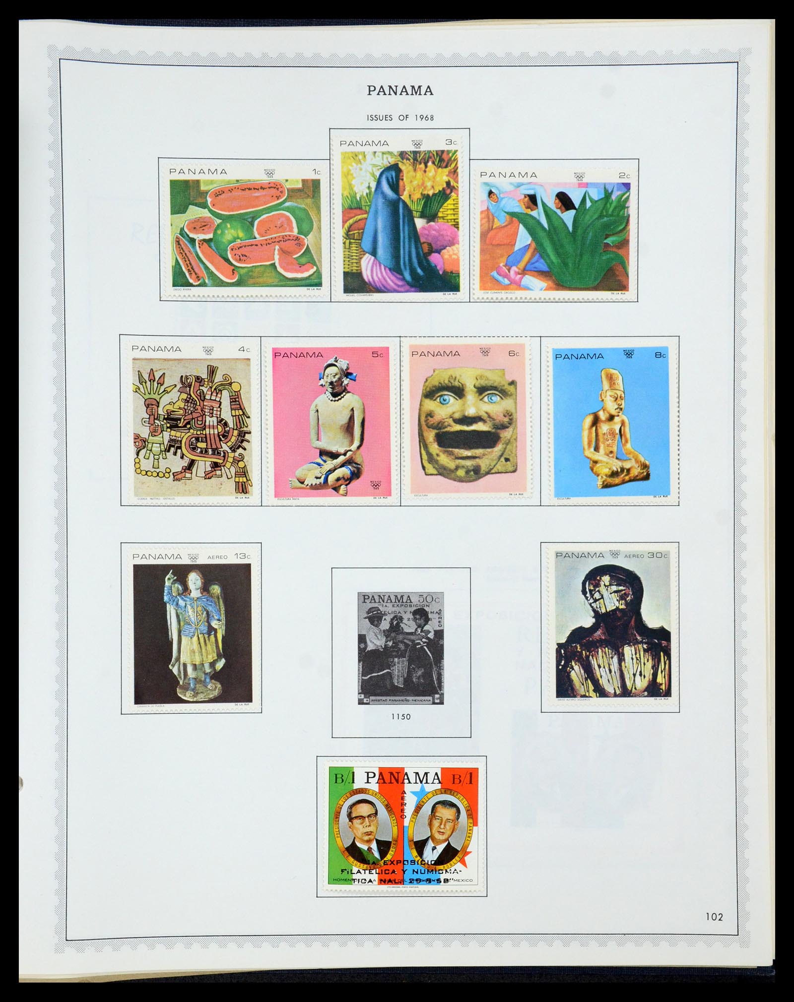 35829 107 - Postzegelverzameling 35829 België spoorweg 1879-1987.