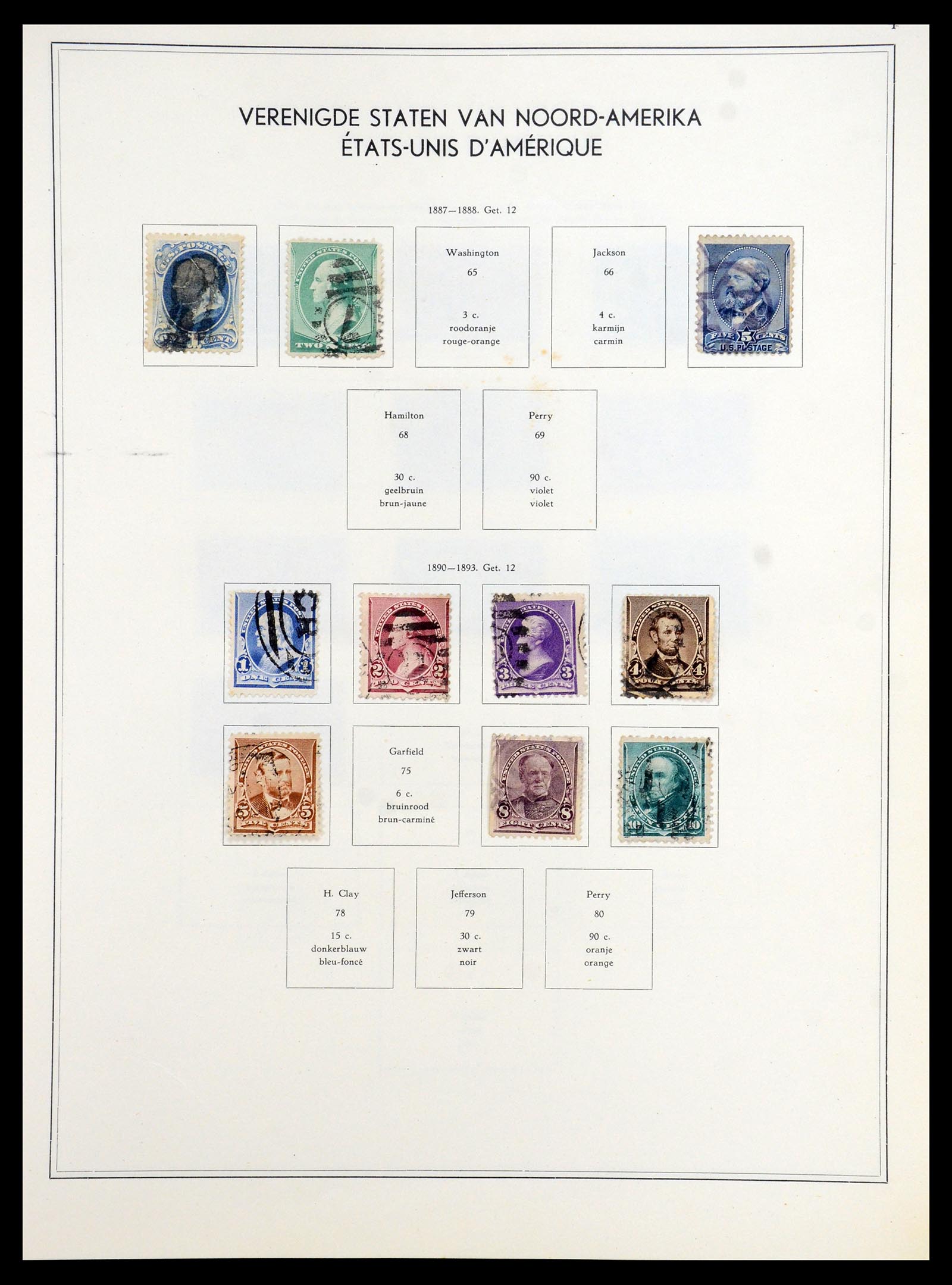 35831 004 - Postzegelverzameling 35831 USA 1857-1963.