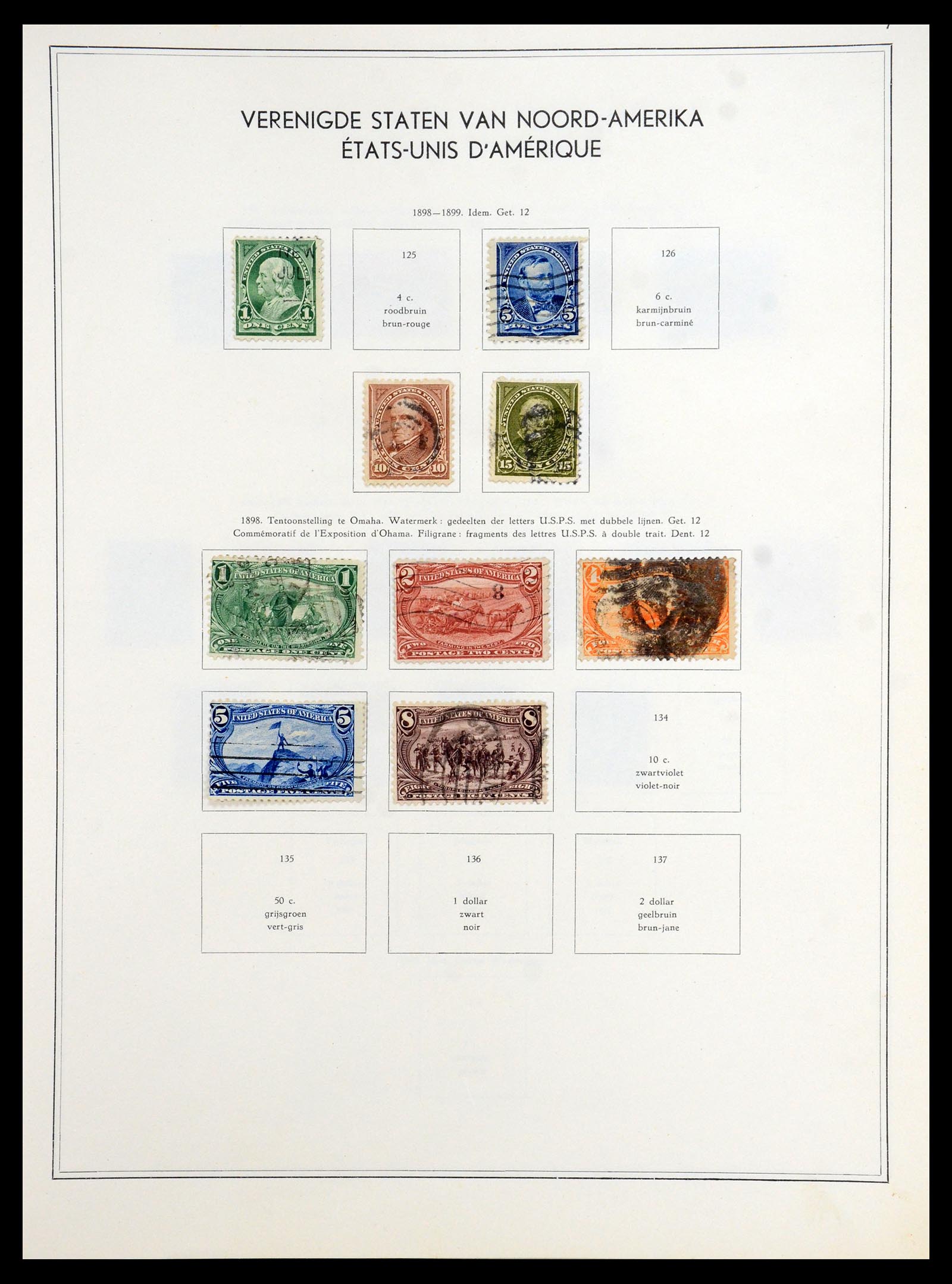 35831 007 - Postzegelverzameling 35831 USA 1857-1963.