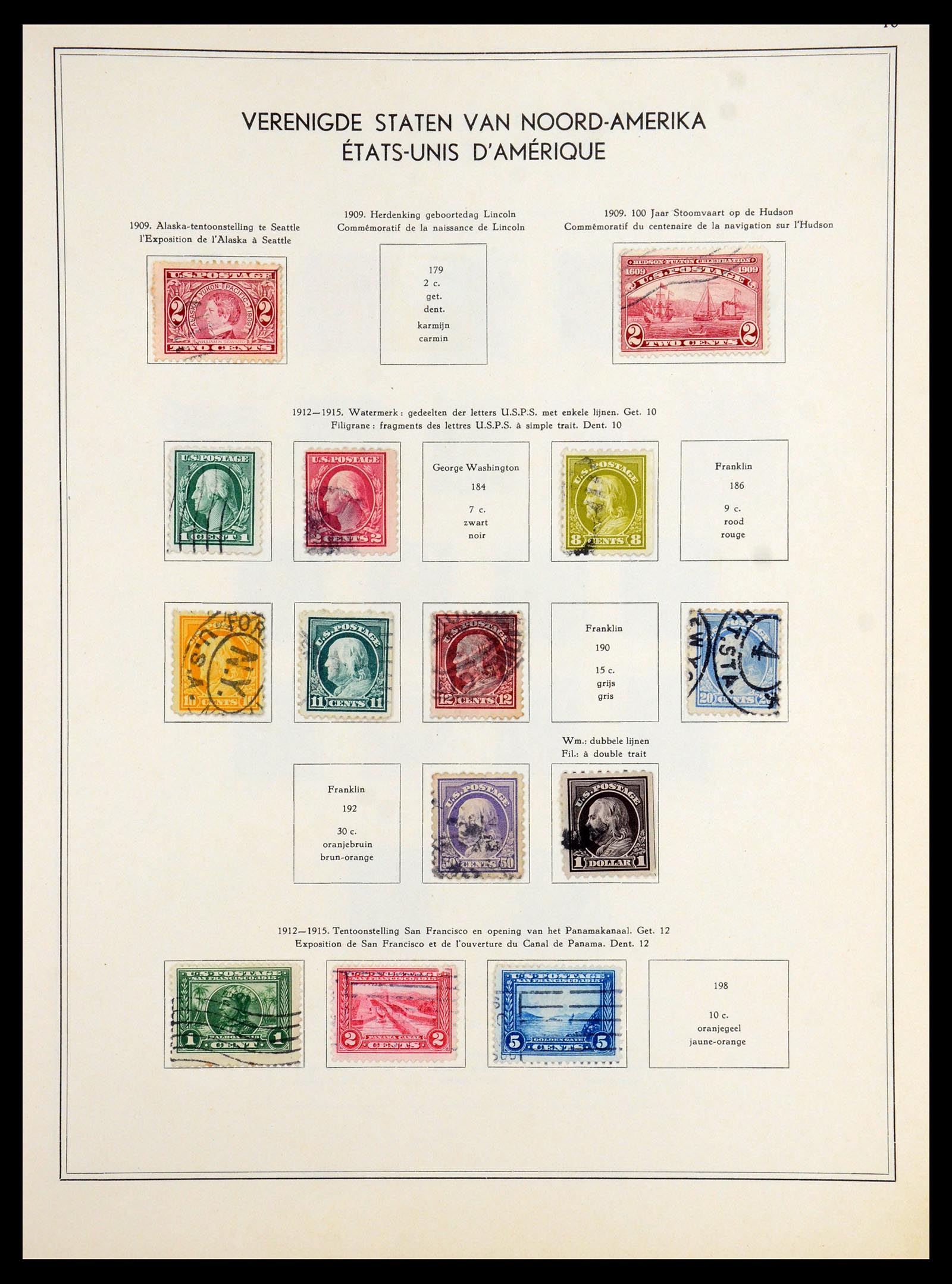 35831 010 - Postzegelverzameling 35831 USA 1857-1963.