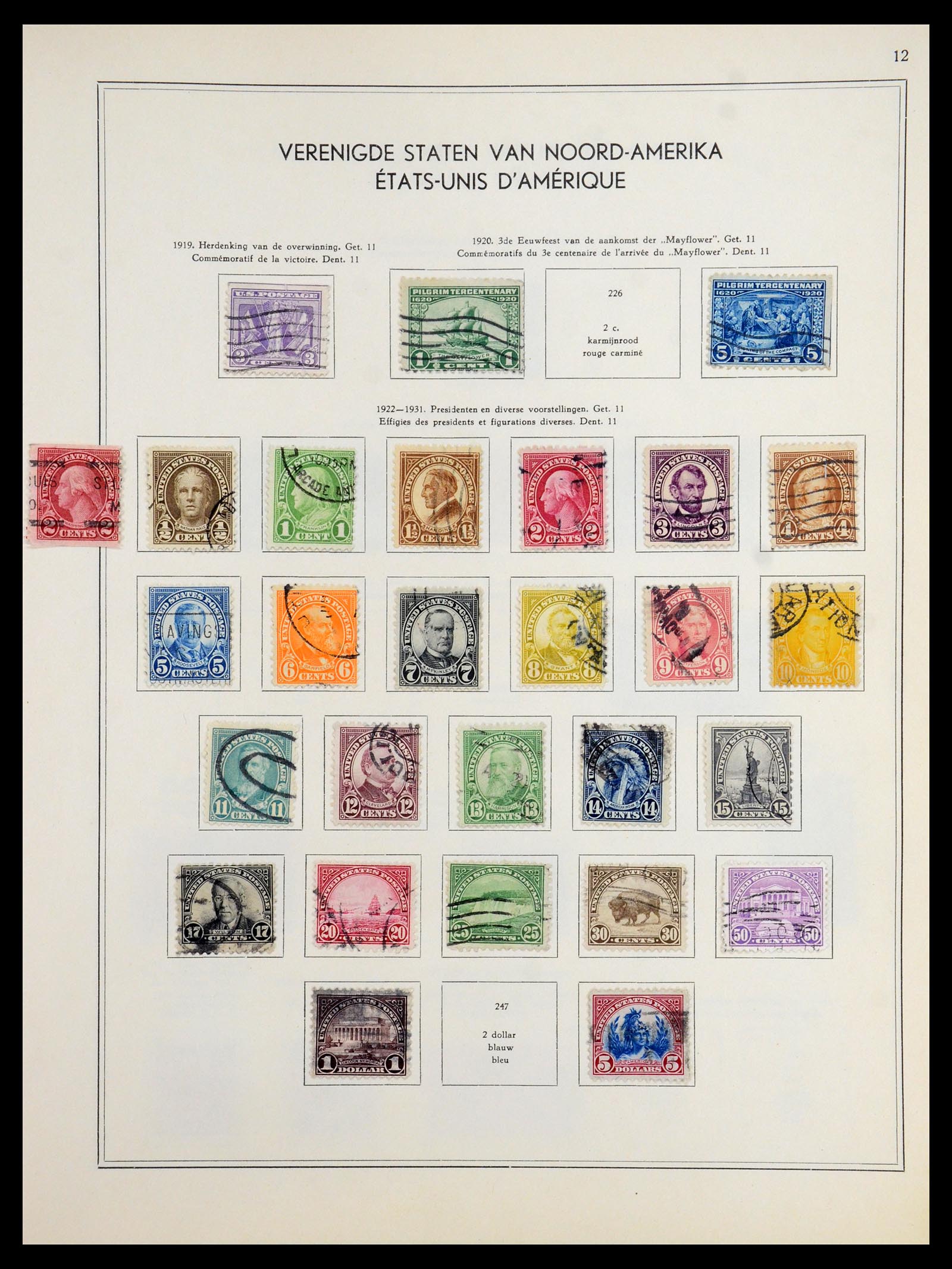 35831 012 - Postzegelverzameling 35831 USA 1857-1963.