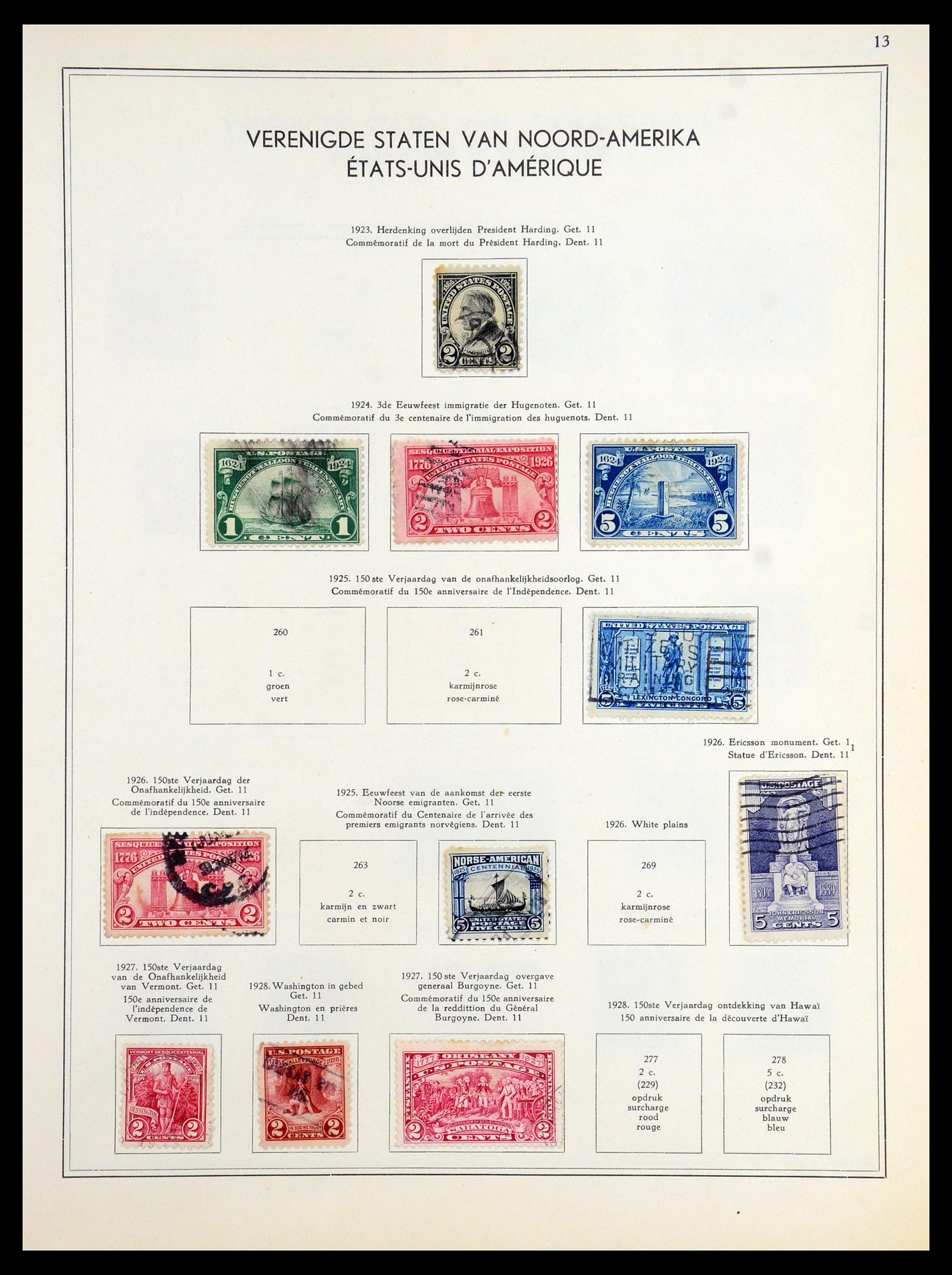 35831 013 - Stamp Collection 35831 USA 1857-1963.