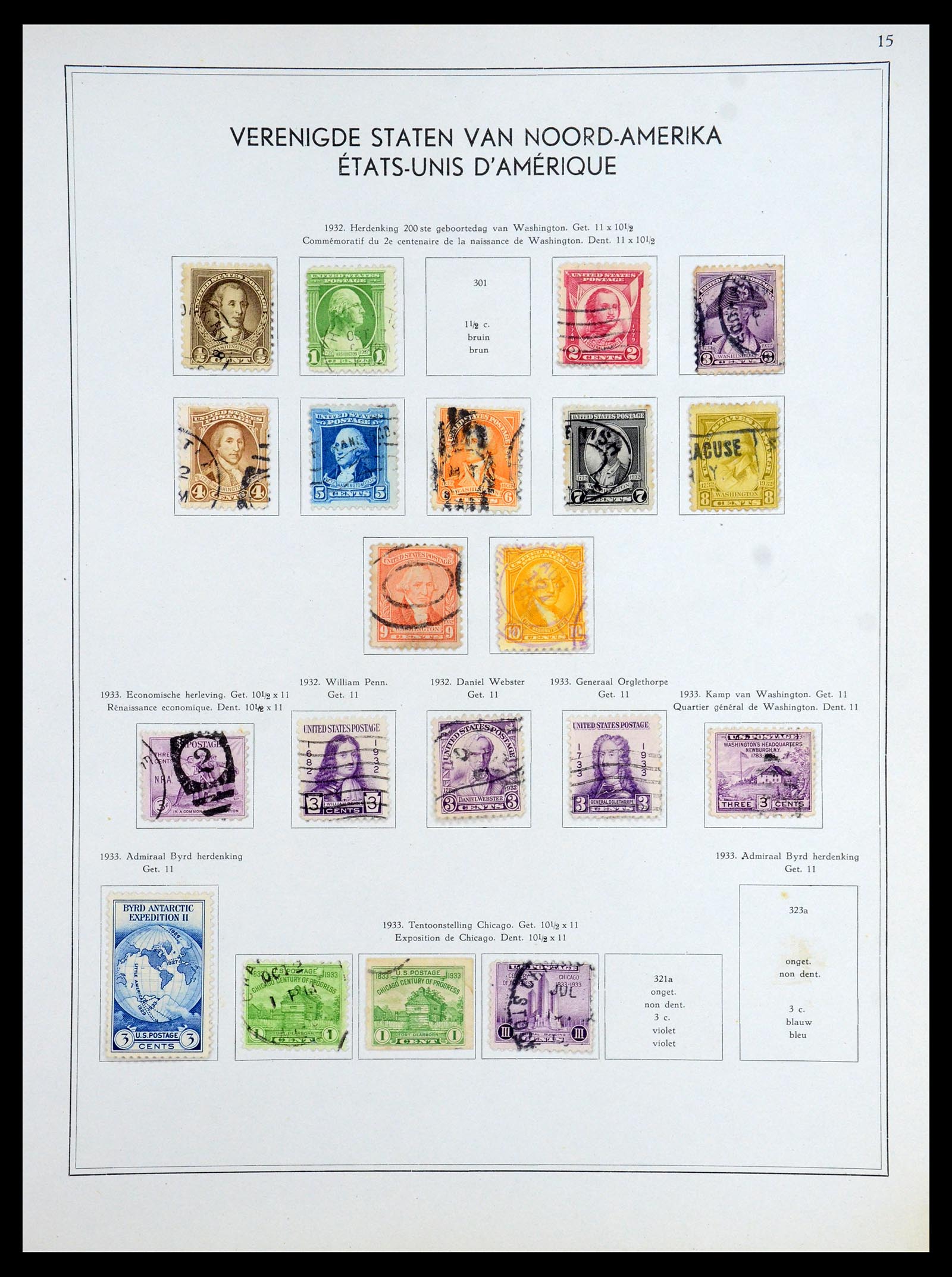35831 015 - Postzegelverzameling 35831 USA 1857-1963.