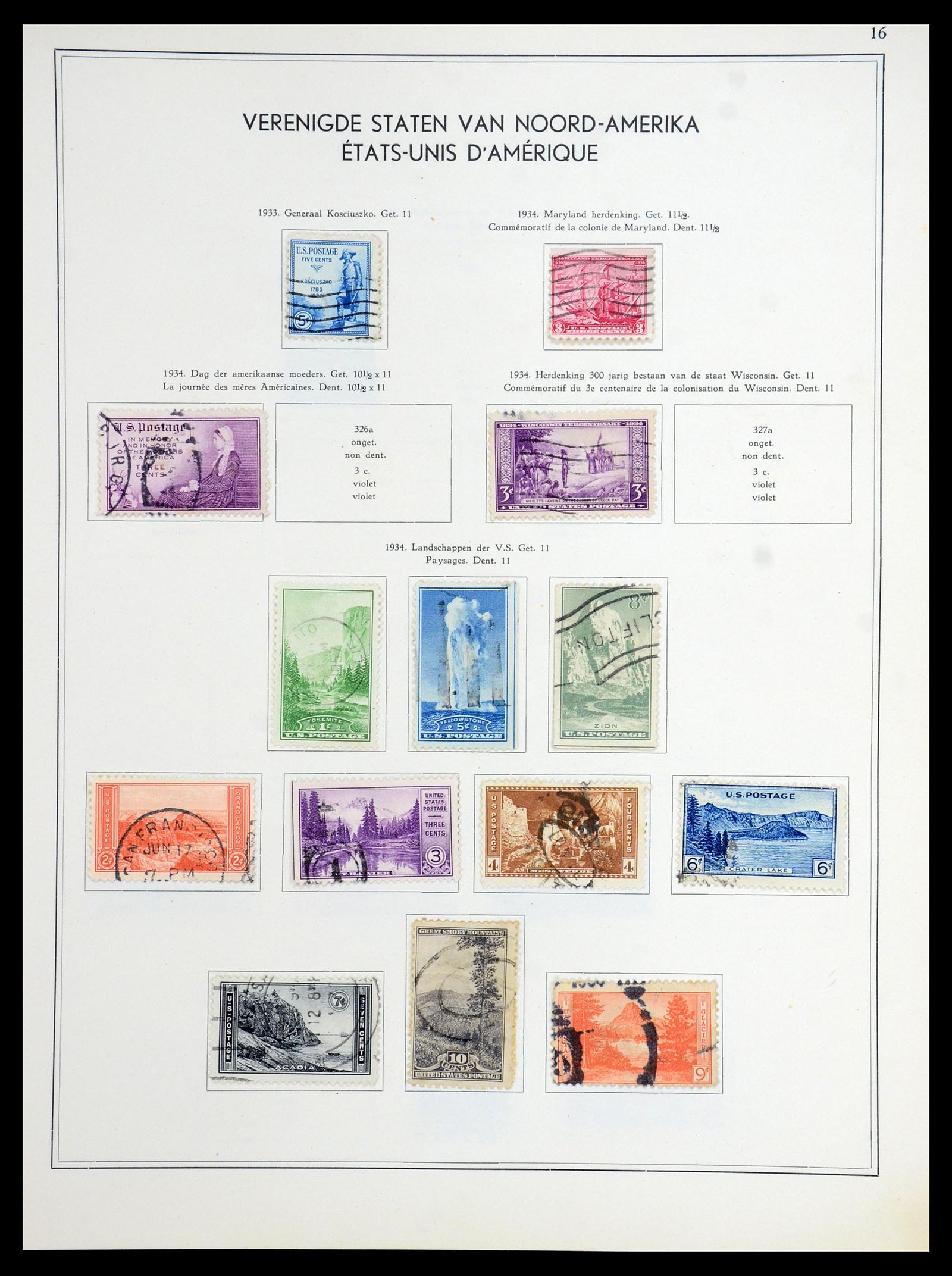 35831 016 - Stamp Collection 35831 USA 1857-1963.