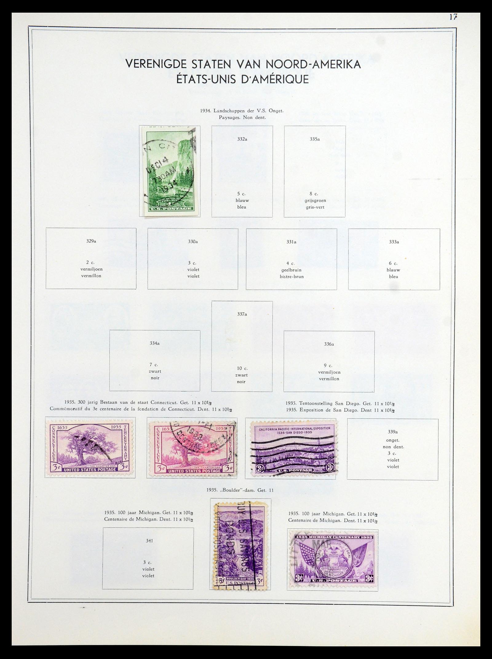 35831 017 - Postzegelverzameling 35831 USA 1857-1963.